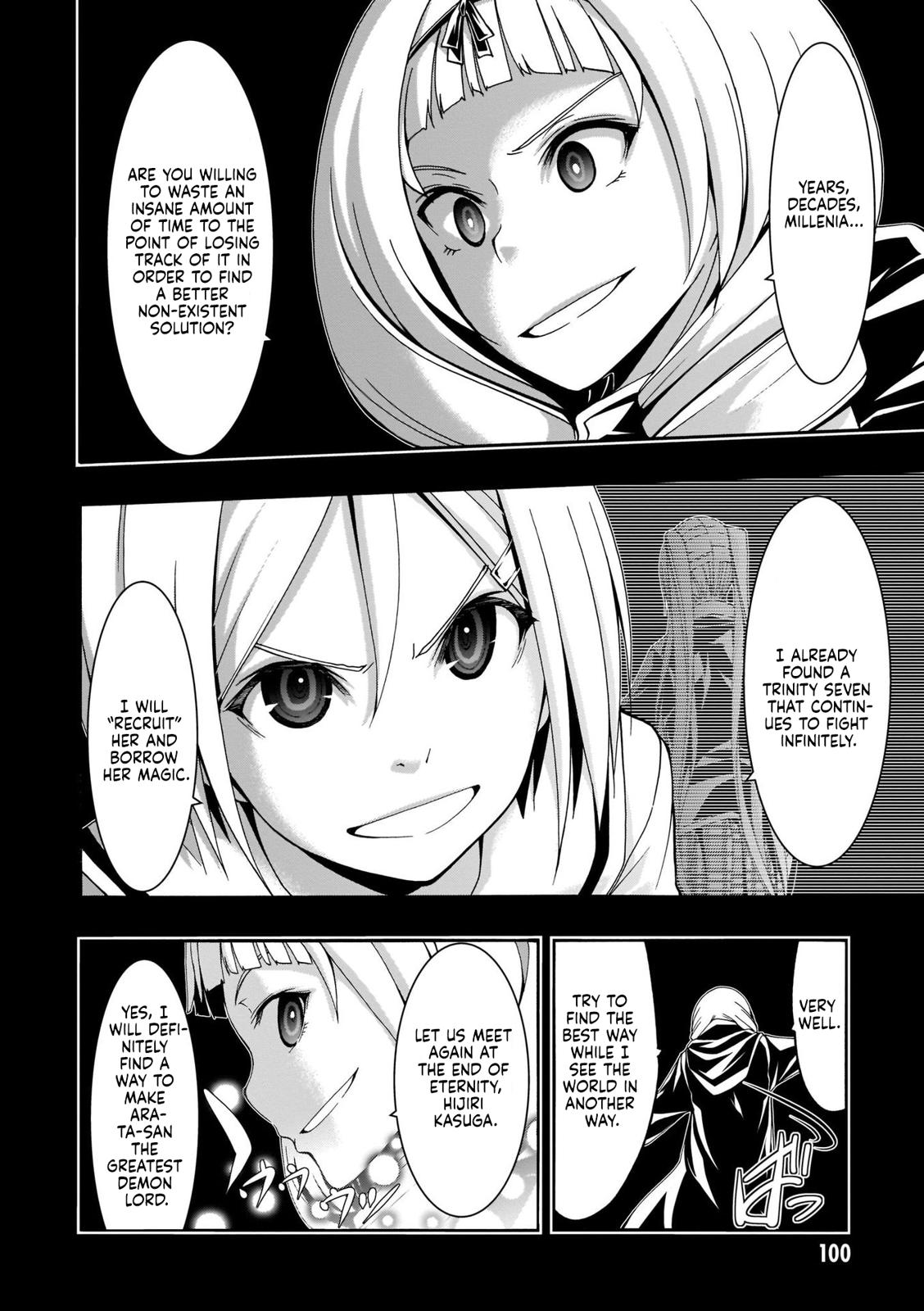 Trinity Seven: 7-Nin no Mahoutsukai Chap 106 - Next Chap 107