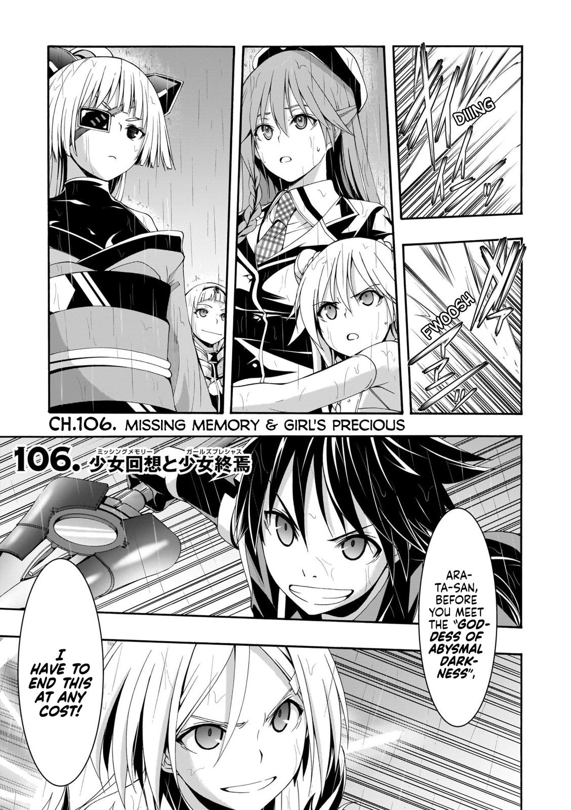 Trinity Seven: 7-Nin no Mahoutsukai Chap 106 - Next Chap 107
