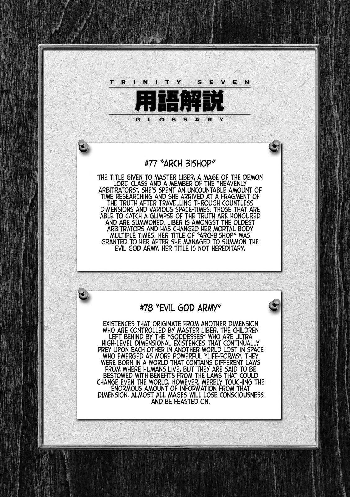 Trinity Seven: 7-Nin no Mahoutsukai Chap 109 - Next Chap 110
