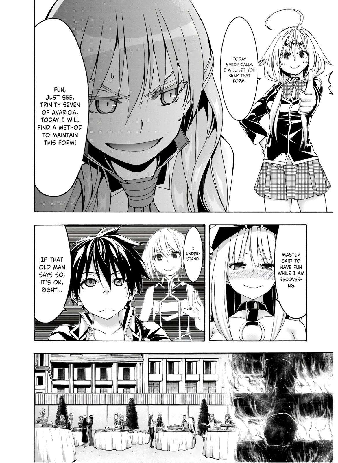 Trinity Seven: 7-Nin no Mahoutsukai Chap 100 - Next Chap 101