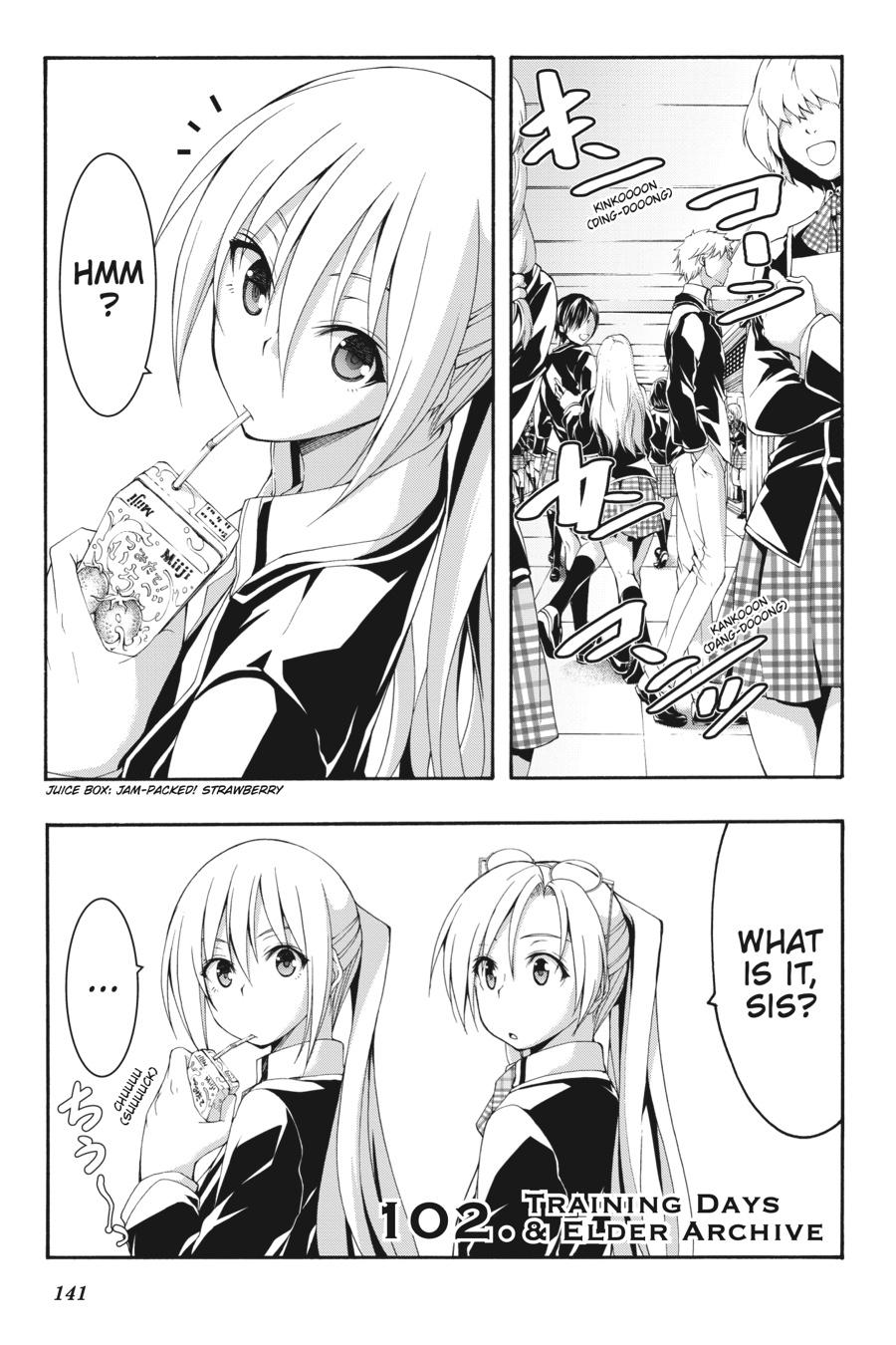 Trinity Seven: 7-Nin no Mahoutsukai Chap 102 - Next Chap 103