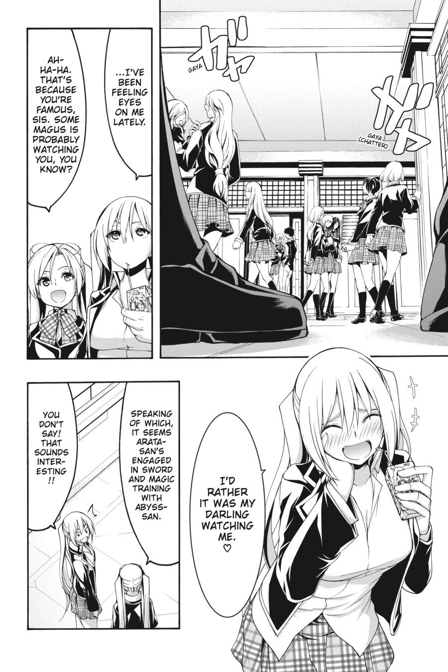 Trinity Seven: 7-Nin no Mahoutsukai Chap 102 - Next Chap 103