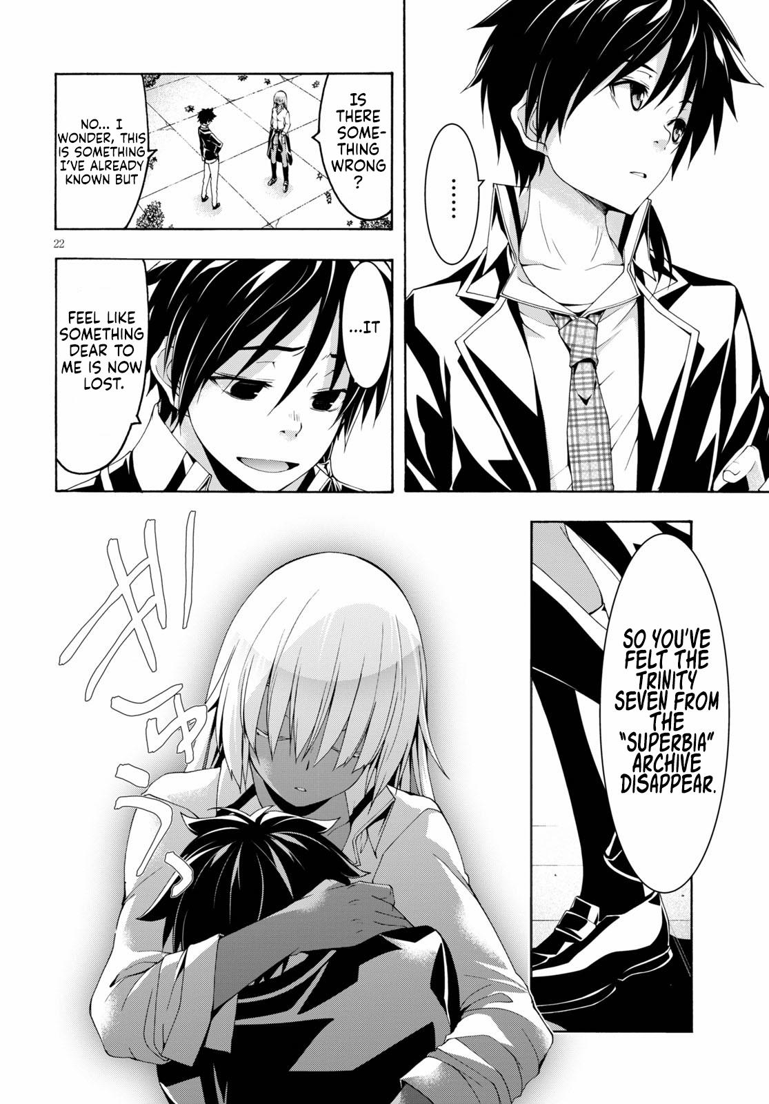 Trinity Seven: 7-Nin no Mahoutsukai Chap 117 - Next Chap 118