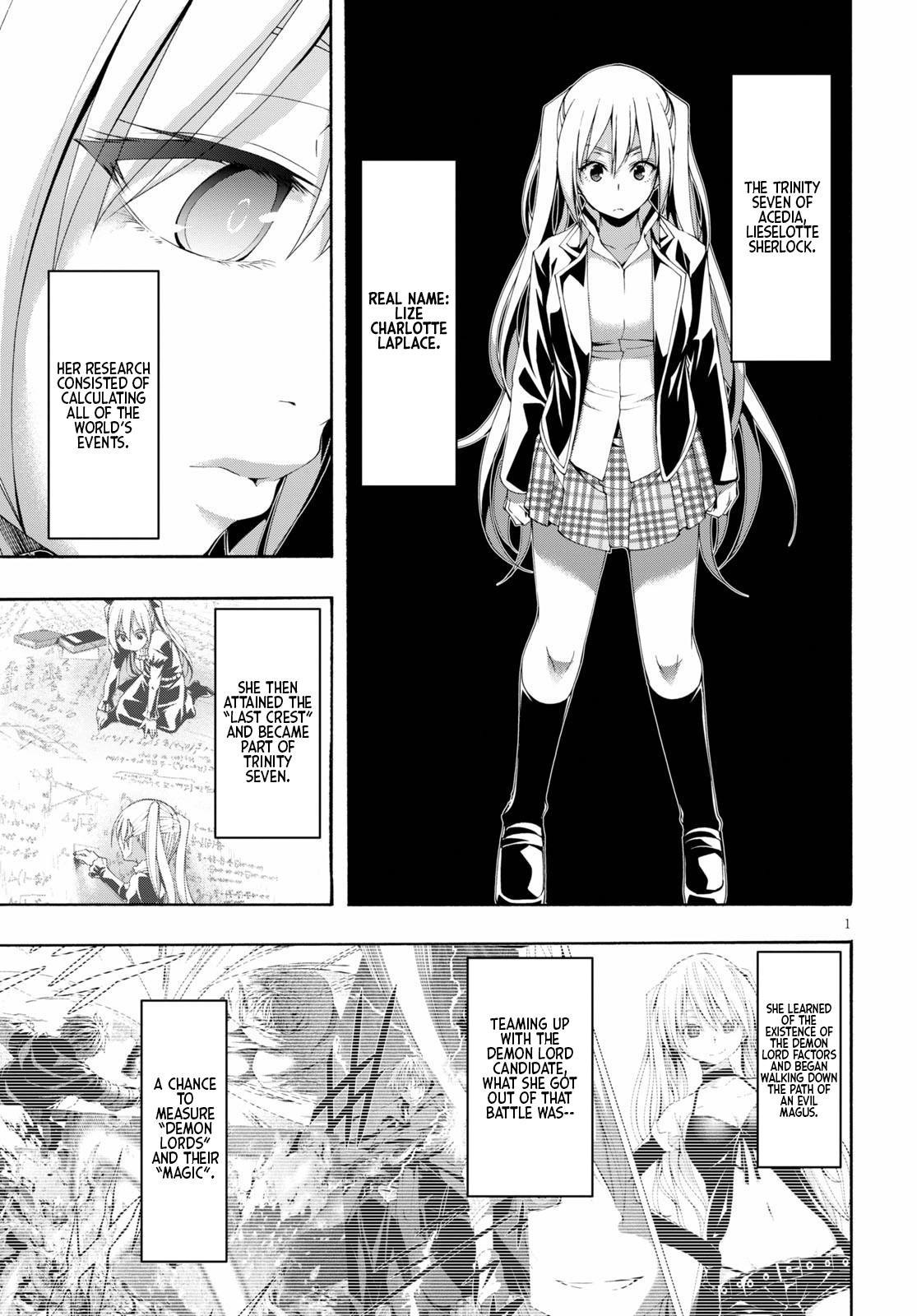 Trinity Seven: 7-Nin no Mahoutsukai Chap 115 - Next Chap 116
