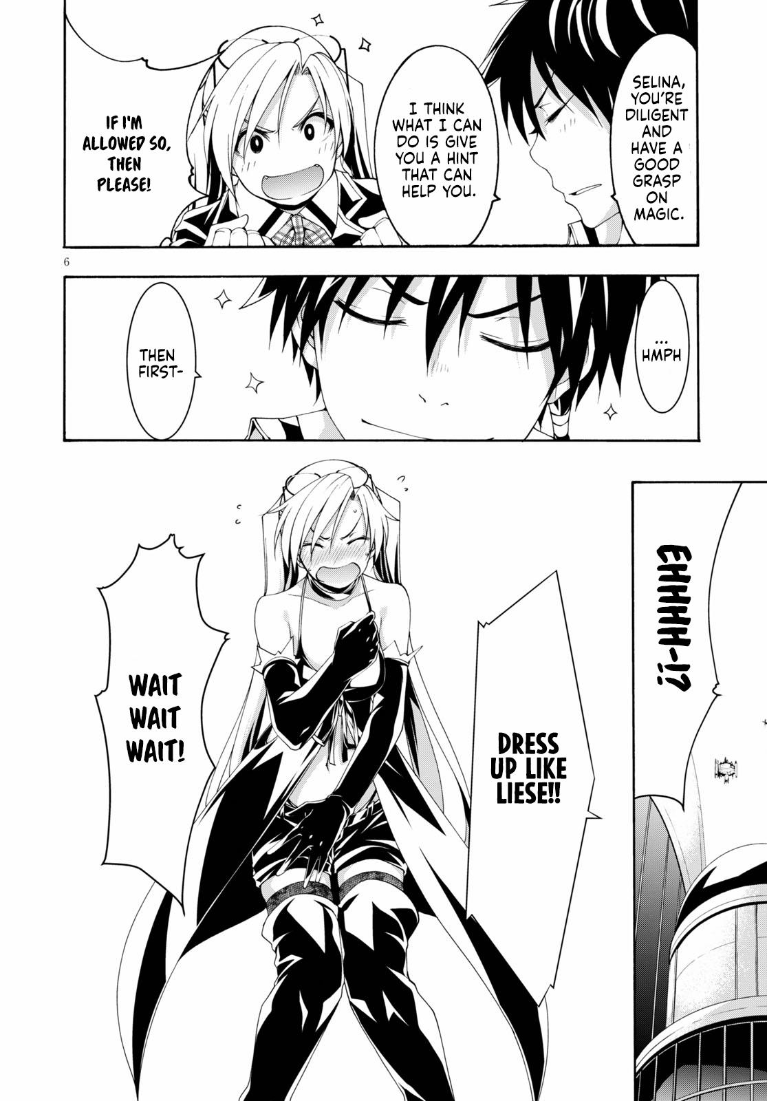 Trinity Seven: 7-Nin no Mahoutsukai Chap 118 - Next Chap 119