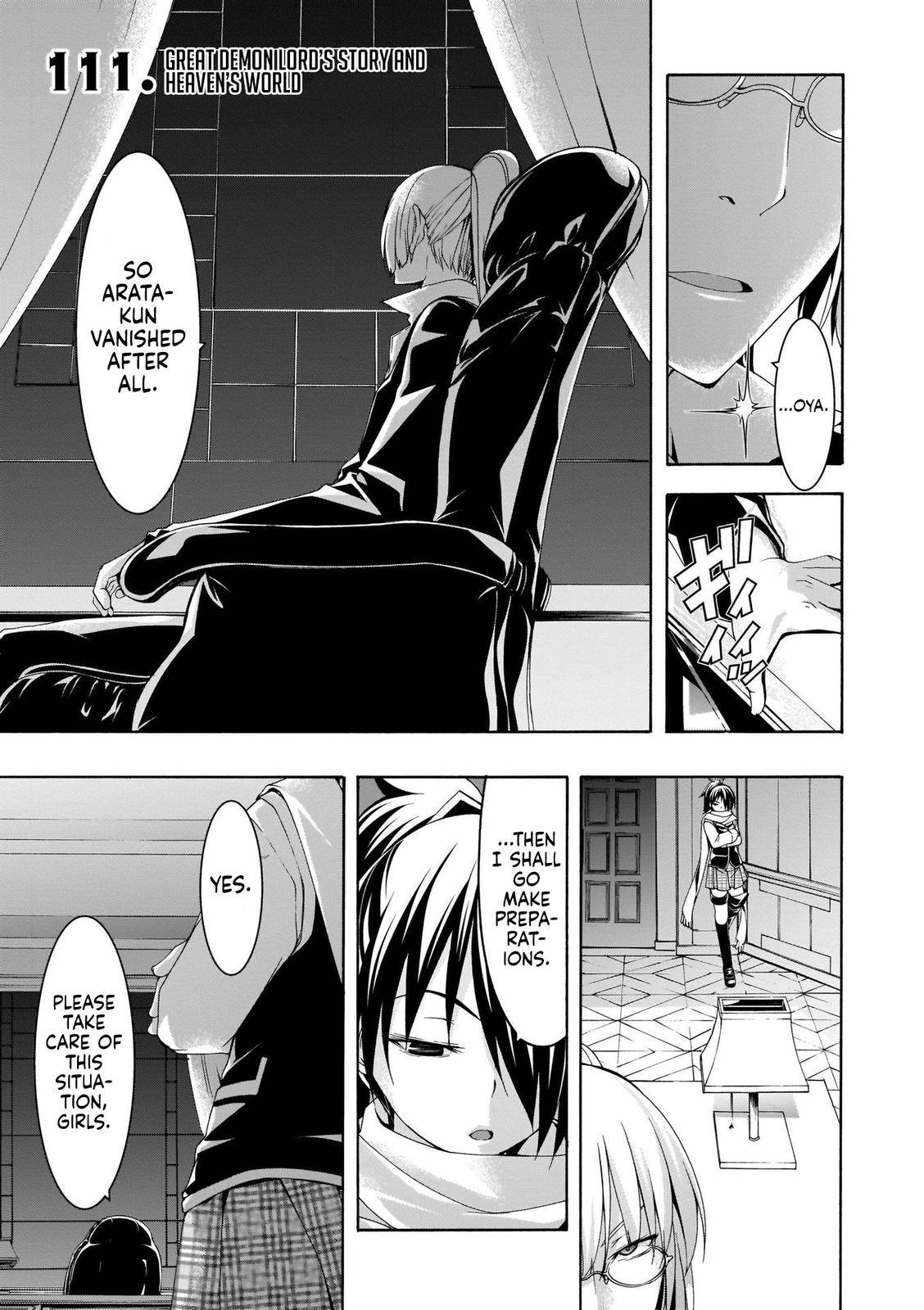 Trinity Seven: 7-Nin no Mahoutsukai Chap 111 - Next Chap 112