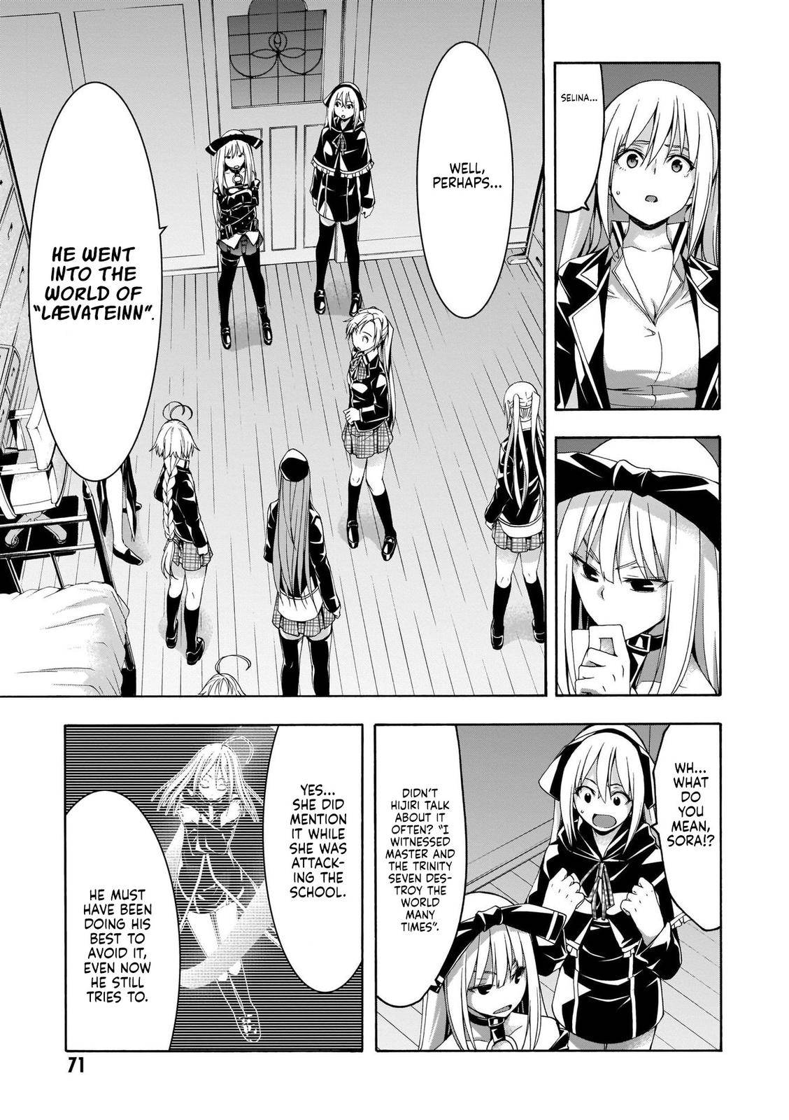 Trinity Seven: 7-Nin no Mahoutsukai Chap 111 - Next Chap 112
