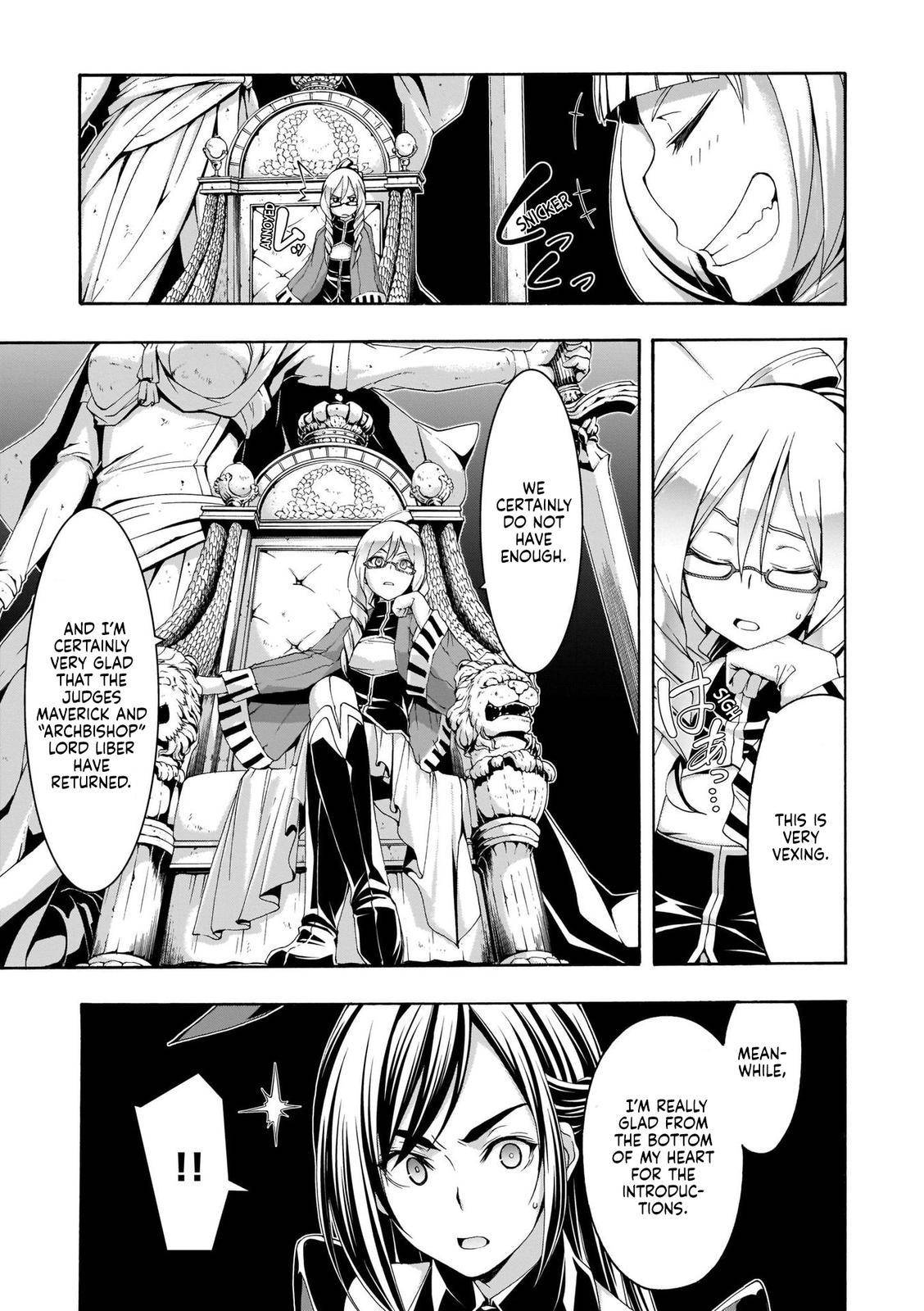 Trinity Seven: 7-Nin no Mahoutsukai Chap 112 - Next Chap 113
