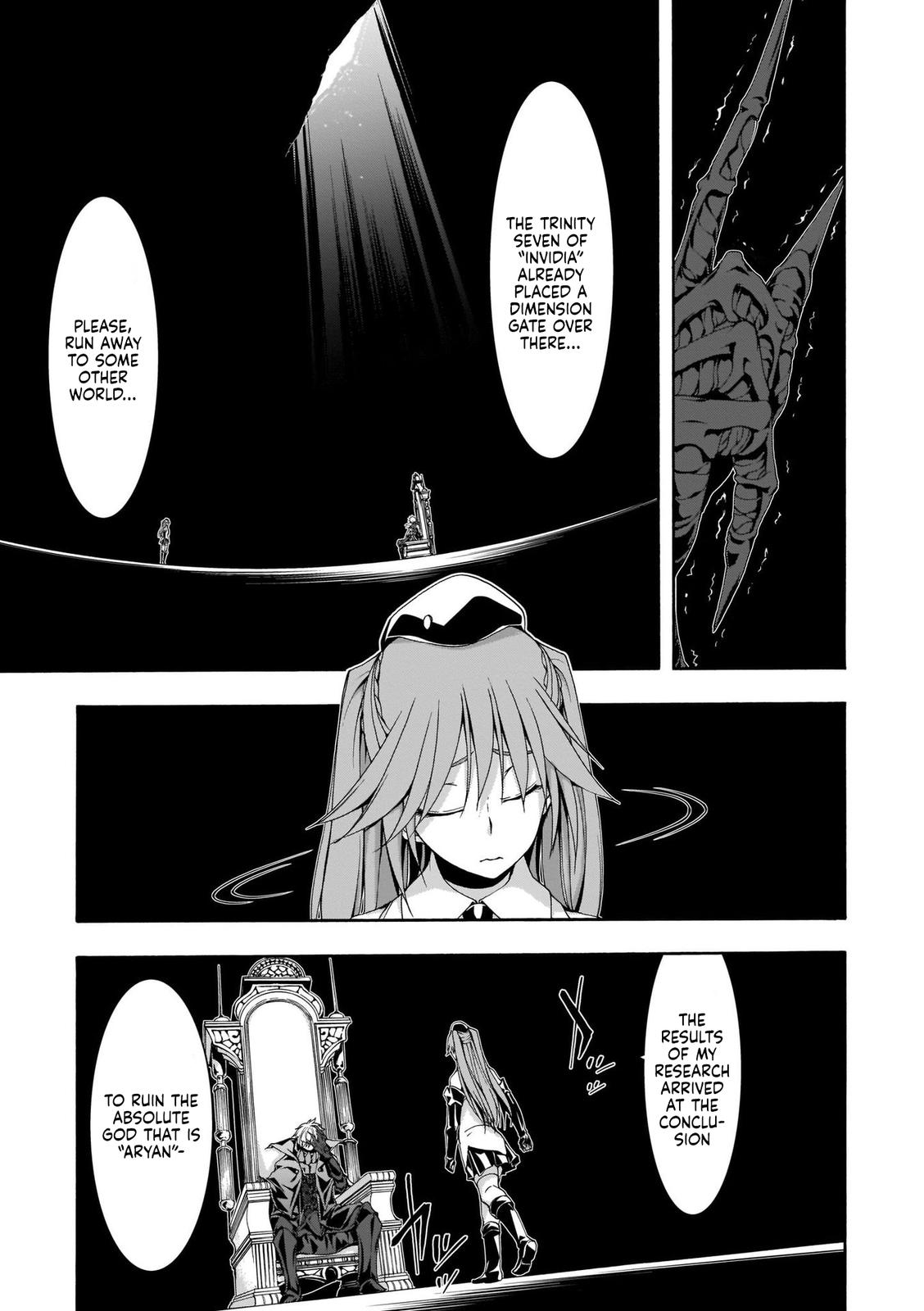 Trinity Seven: 7-Nin no Mahoutsukai Chap 113 - Next Chap 114