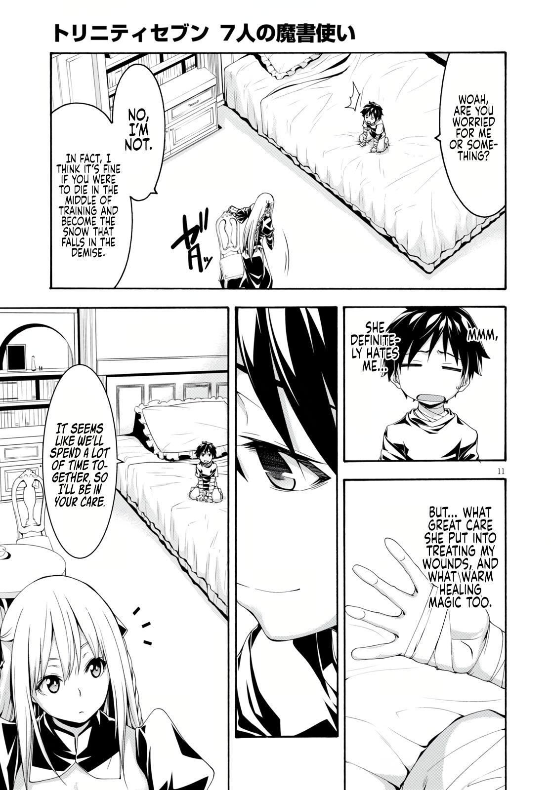 Trinity Seven: 7-Nin no Mahoutsukai Chap 127 - Next Chap 128