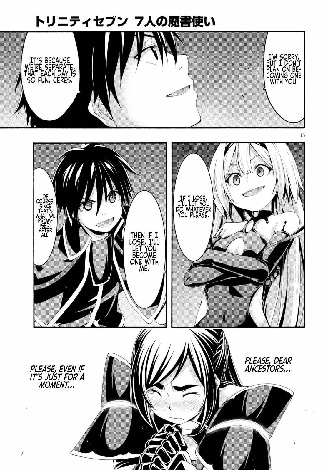 Trinity Seven: 7-Nin no Mahoutsukai Chap 124 - Next Chap 125
