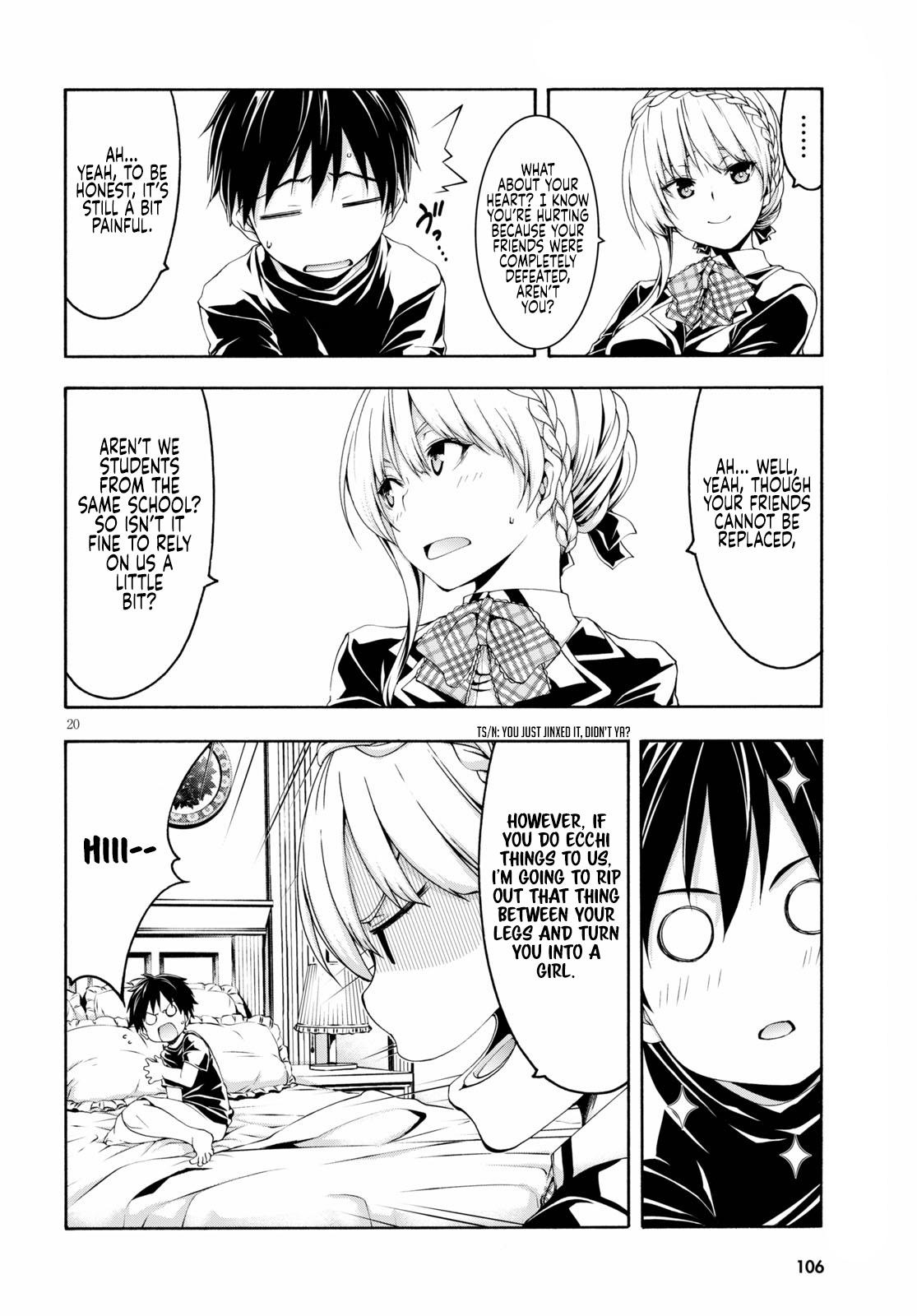 Trinity Seven: 7-Nin no Mahoutsukai Chap 126 - Next Chap 127