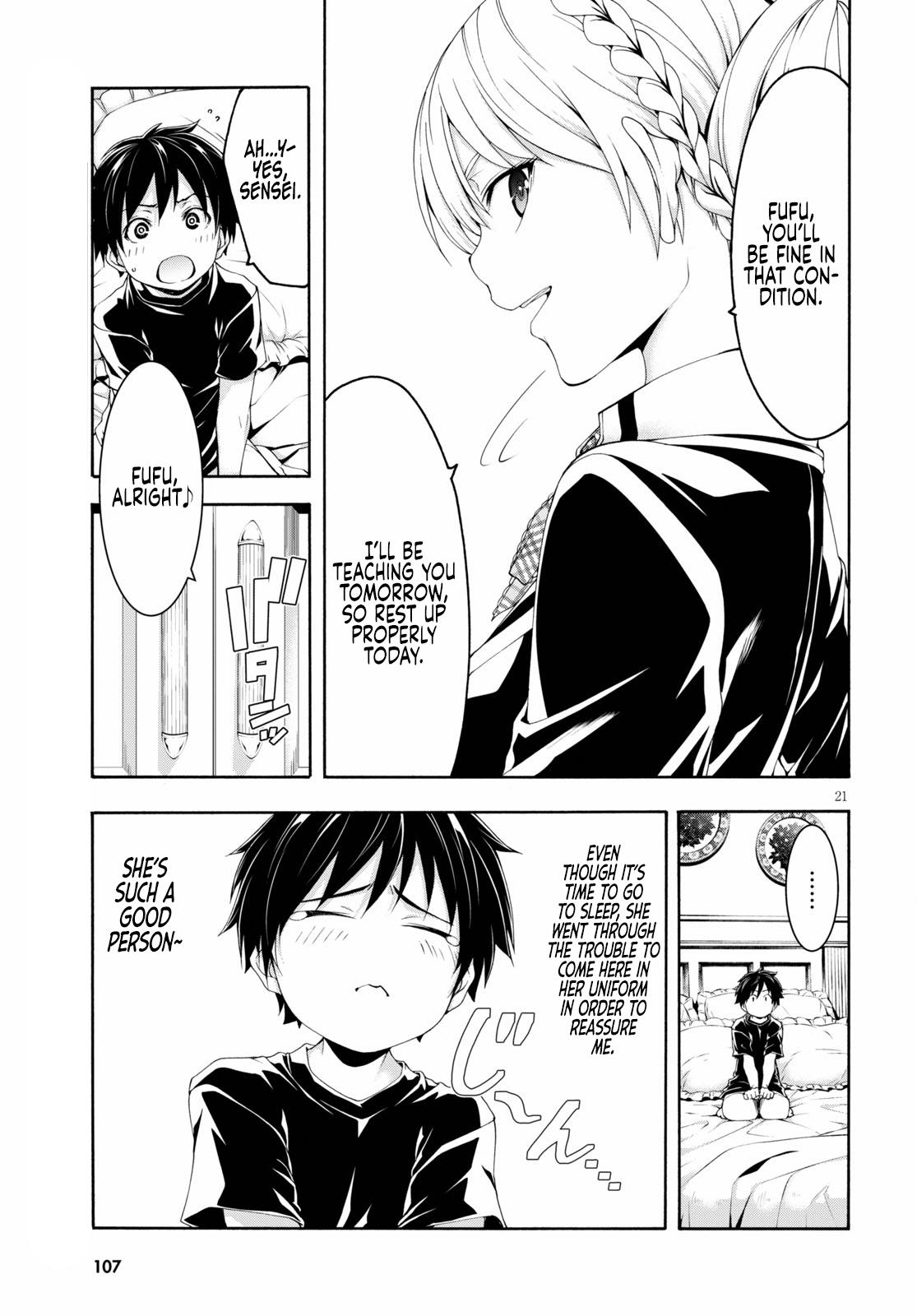 Trinity Seven: 7-Nin no Mahoutsukai Chap 126 - Next Chap 127
