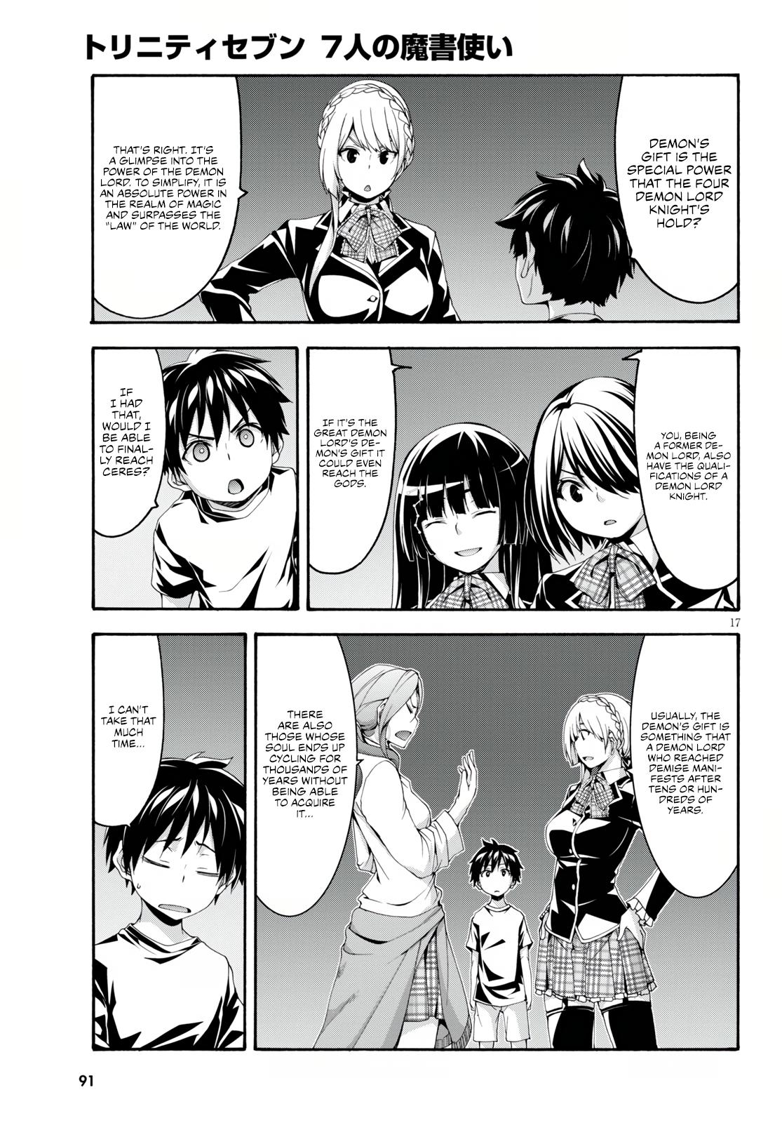 Trinity Seven: 7-Nin no Mahoutsukai Chap 128 - Next Chap 129