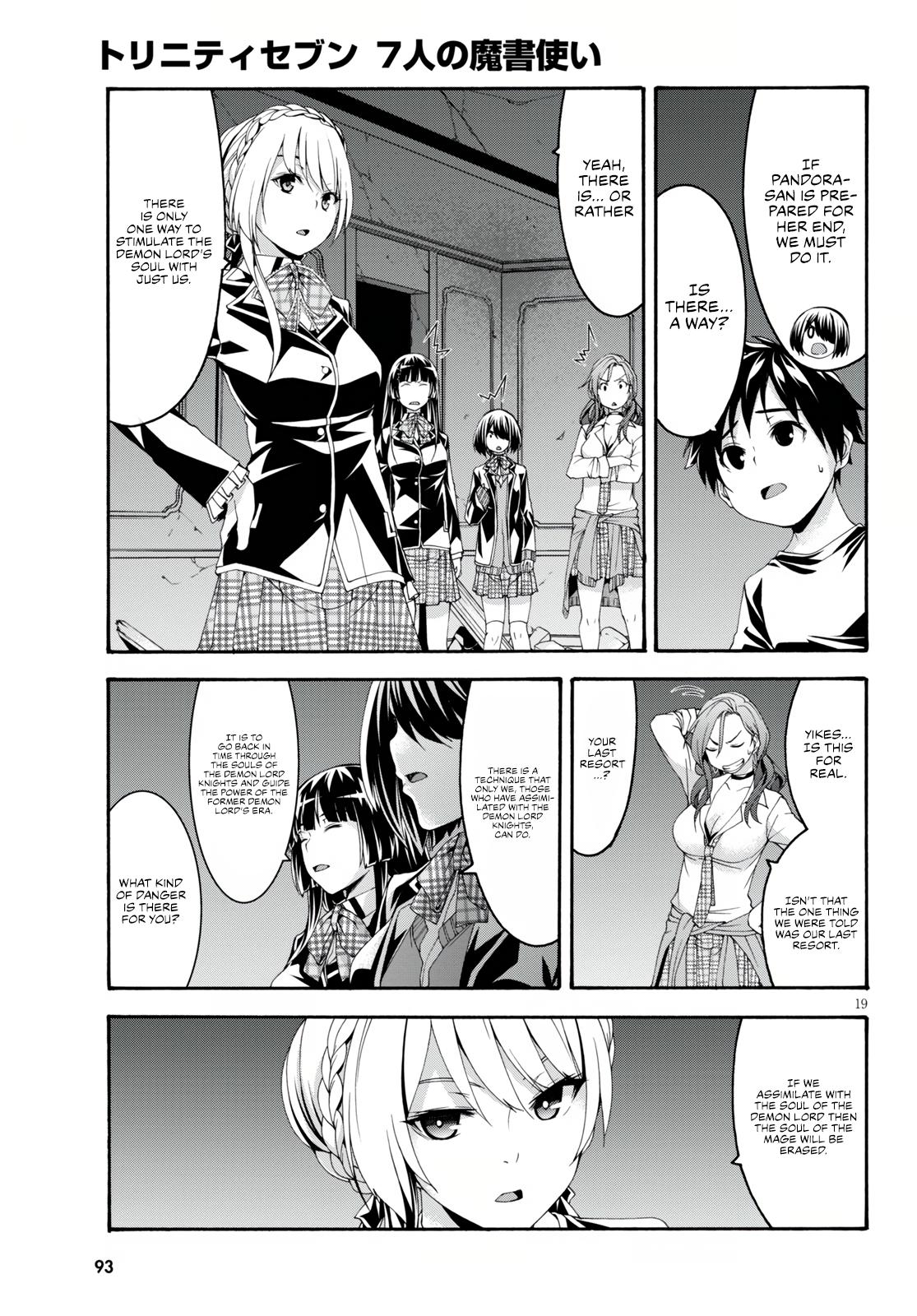 Trinity Seven: 7-Nin no Mahoutsukai Chap 128 - Next Chap 129