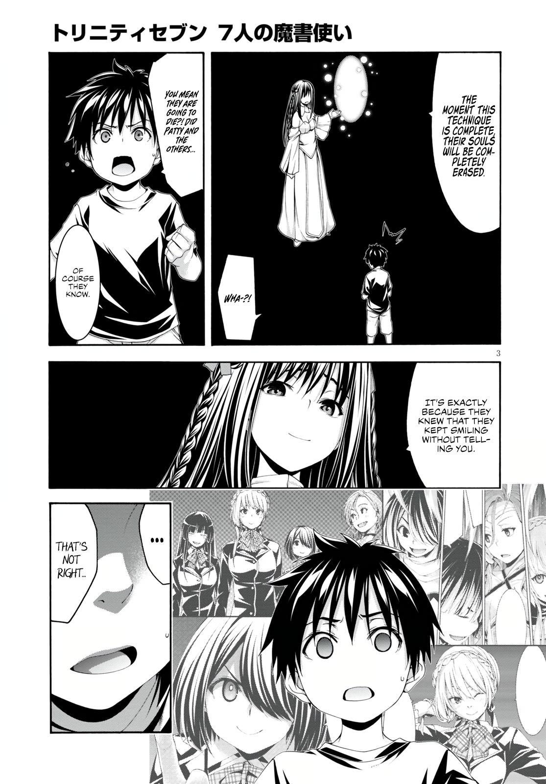 Trinity Seven: 7-Nin no Mahoutsukai Chap 129 - Next Chap 130