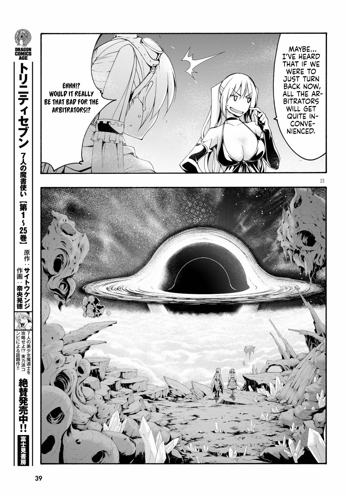 Trinity Seven: 7-Nin no Mahoutsukai Chap 121 - Next Chap 122