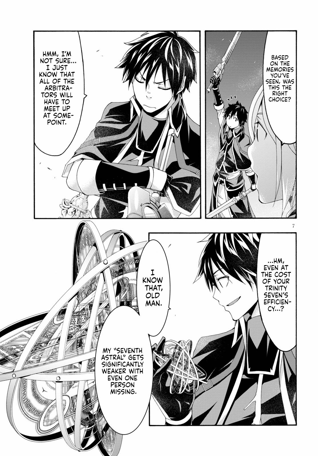 Trinity Seven: 7-Nin no Mahoutsukai Chap 121 - Next Chap 122
