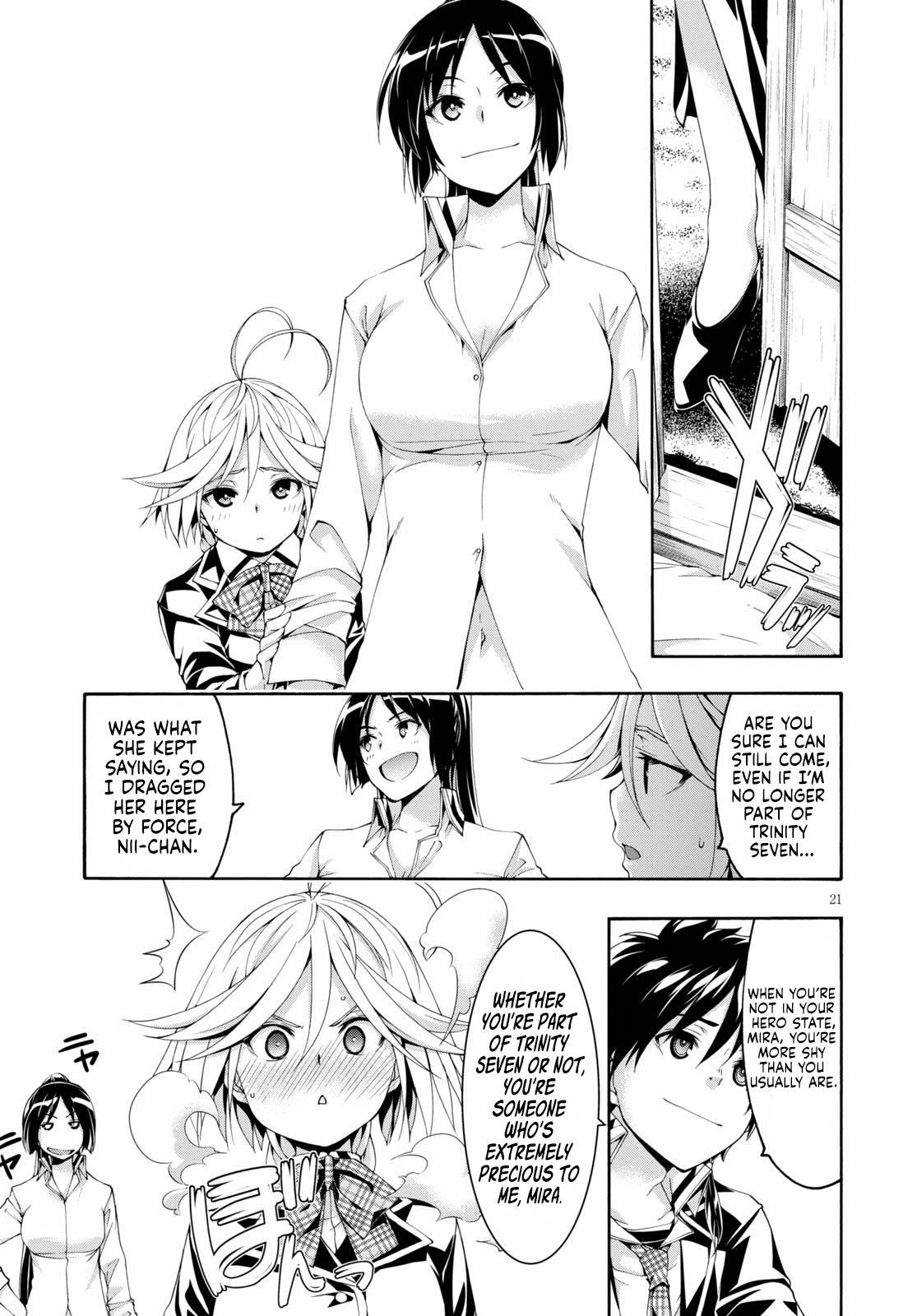 Trinity Seven: 7-Nin no Mahoutsukai Chap 122 - Next Chap 123