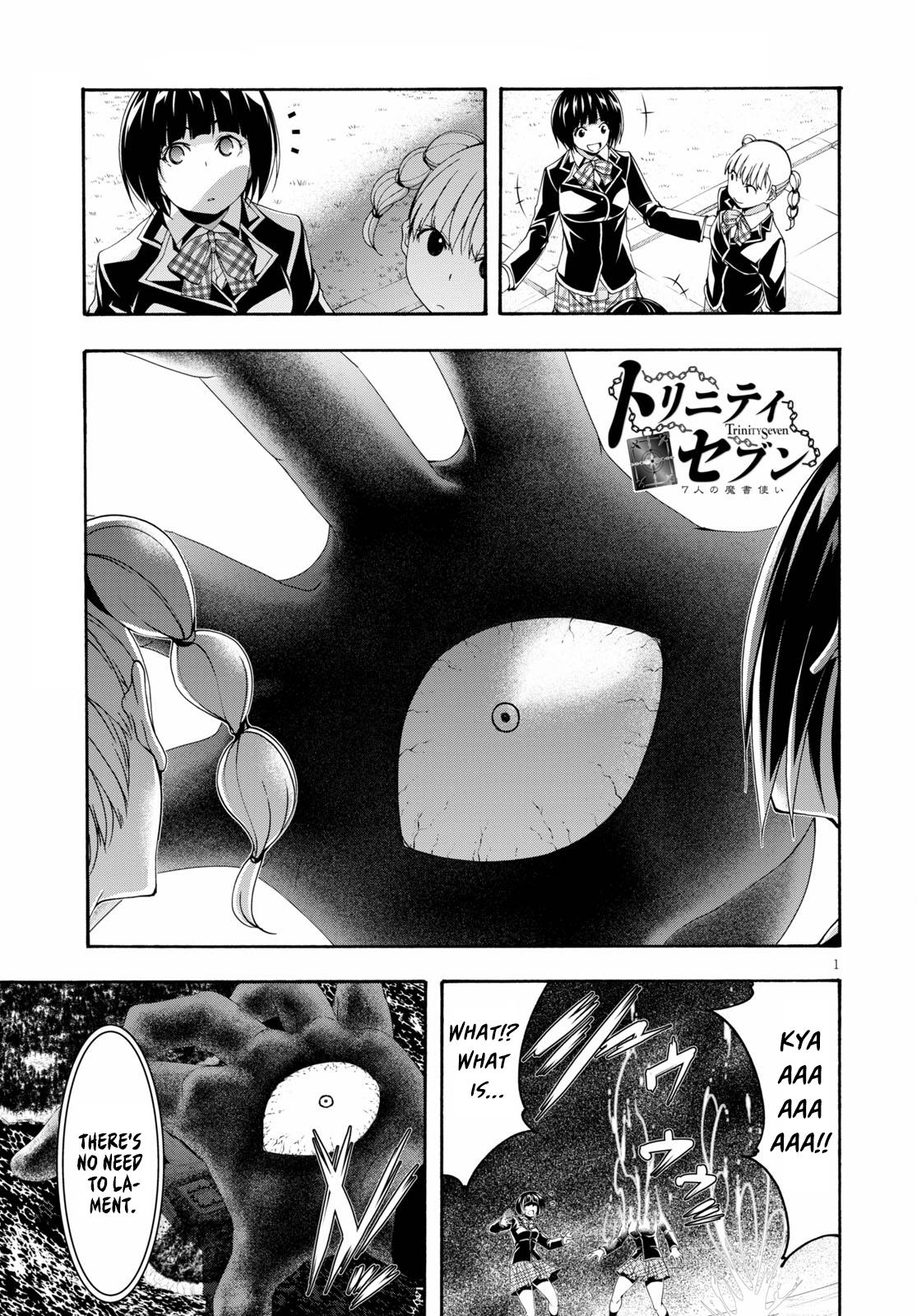 Trinity Seven: 7-Nin no Mahoutsukai Chap 123 - Next Chap 124