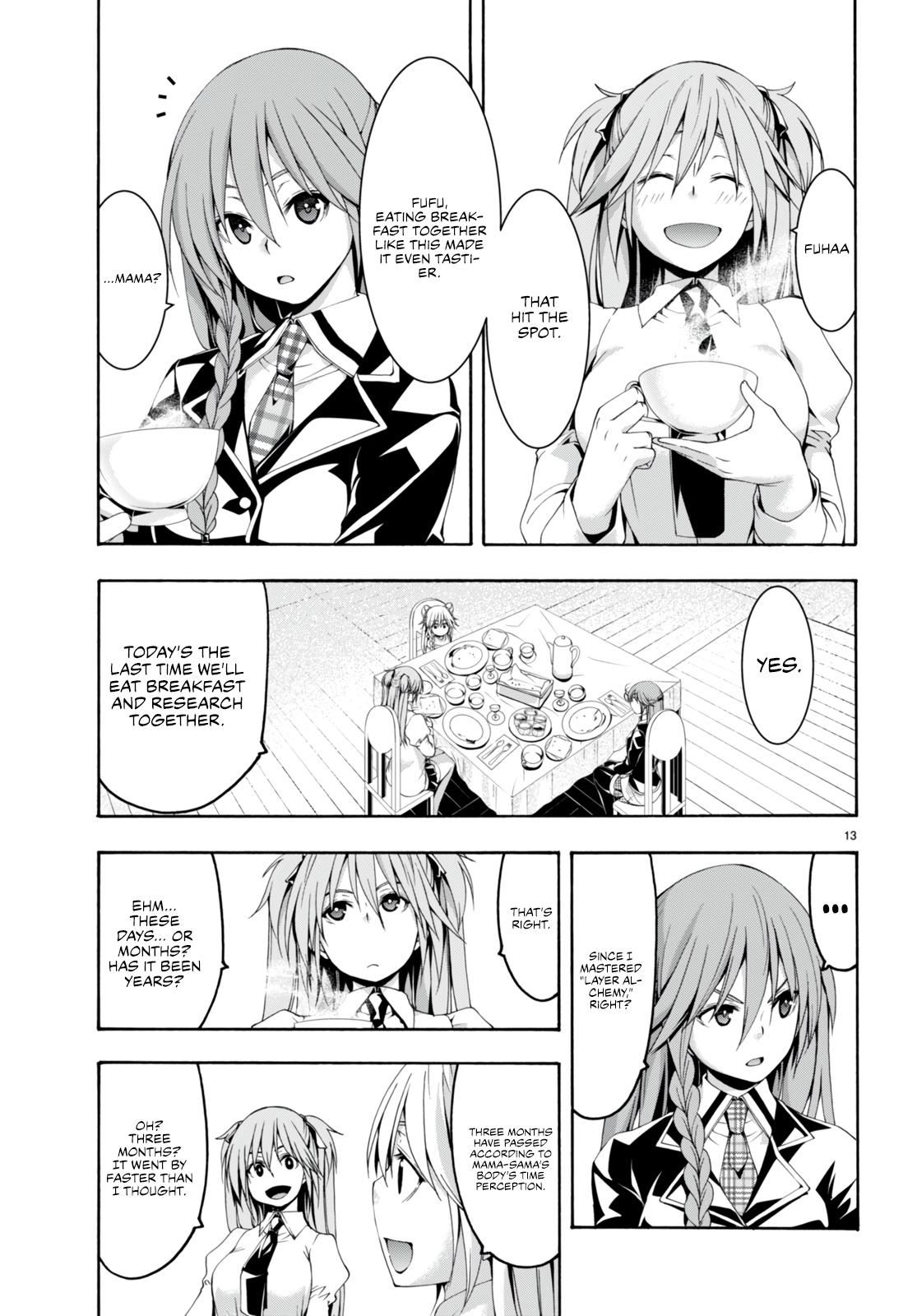 Trinity Seven: 7-Nin no Mahoutsukai Chap 134 - Next Chap 135