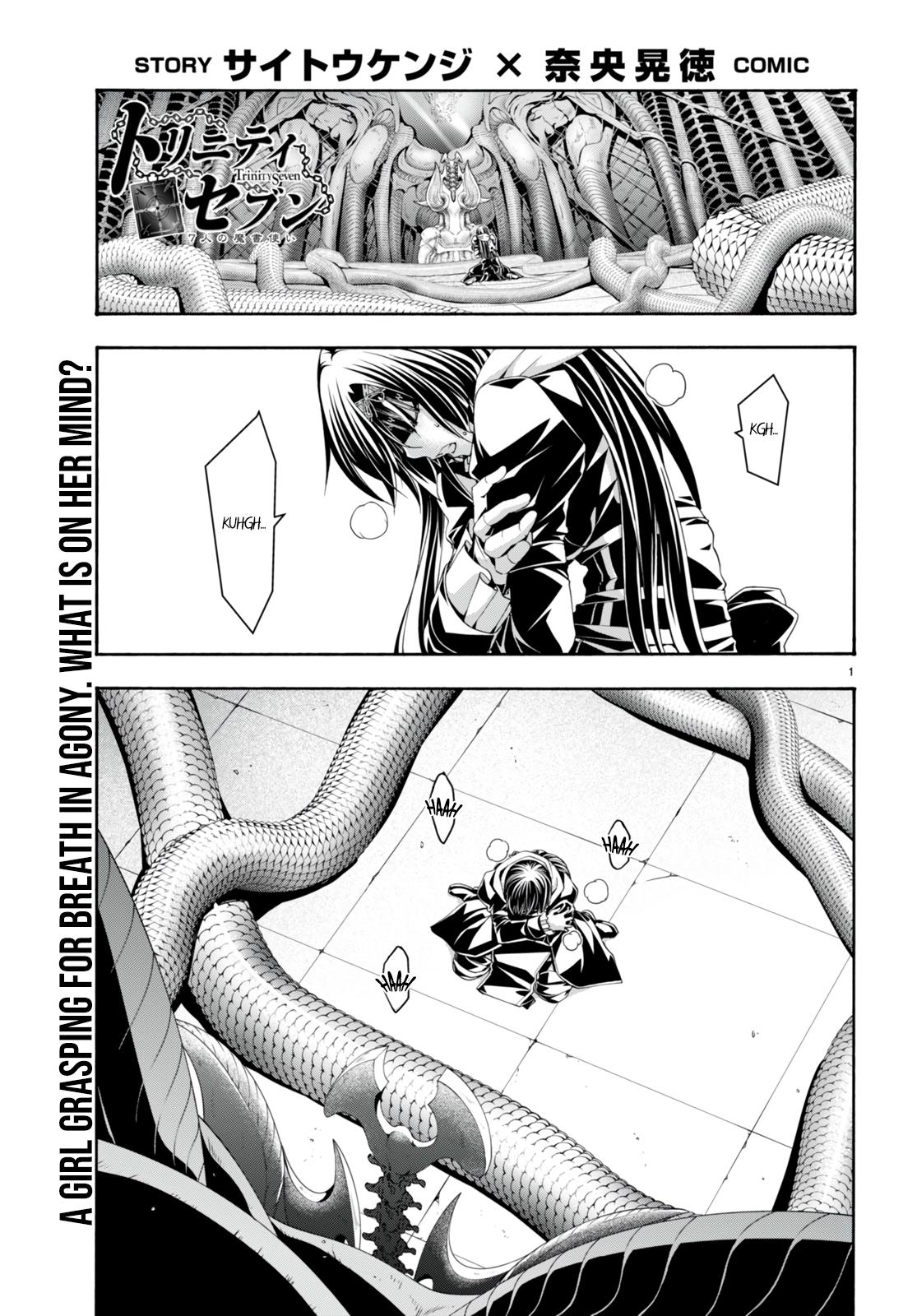 Trinity Seven: 7-Nin no Mahoutsukai Chap 134 - Next Chap 135