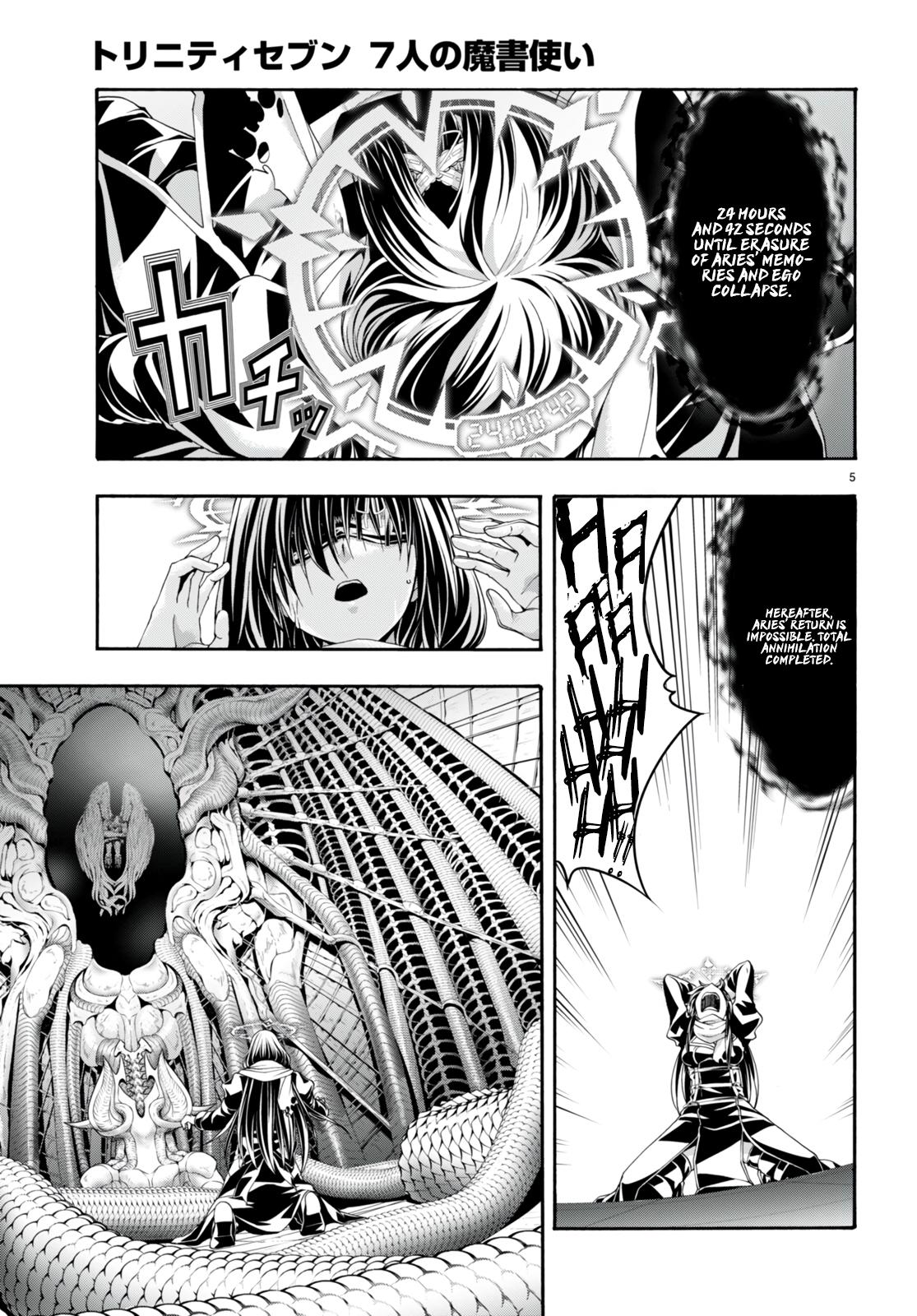 Trinity Seven: 7-Nin no Mahoutsukai Chap 134 - Next Chap 135