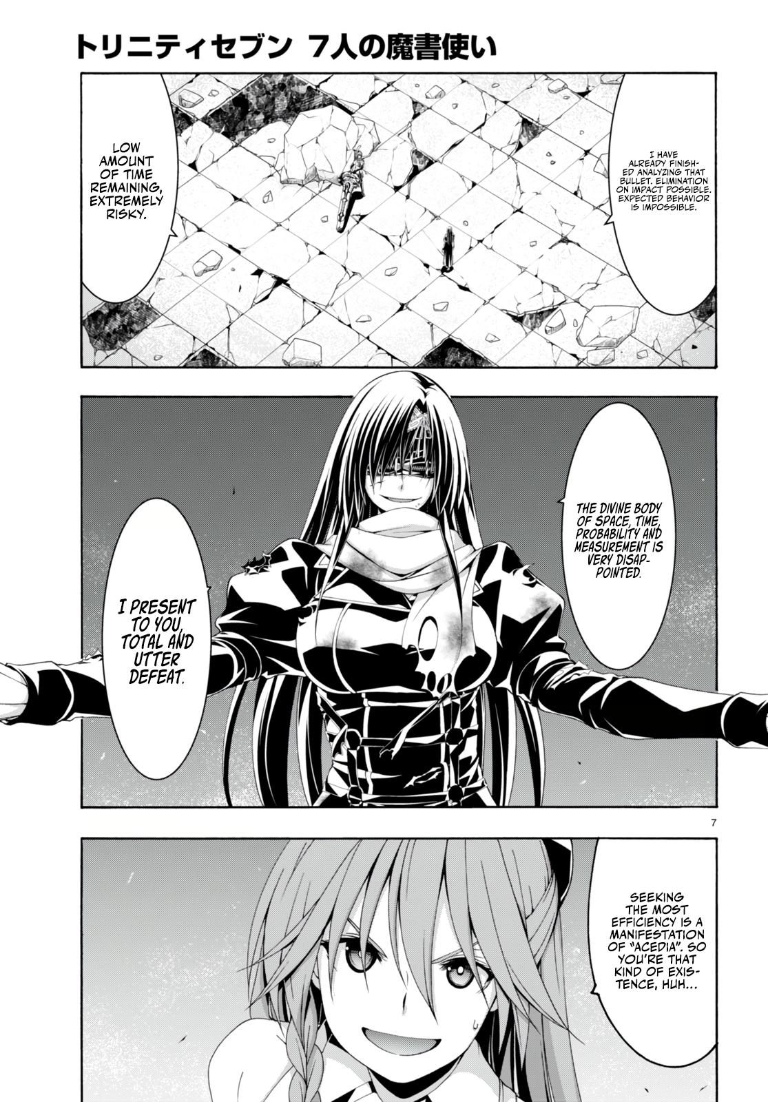 Trinity Seven: 7-Nin no Mahoutsukai Chap 136 - Next Chap 137