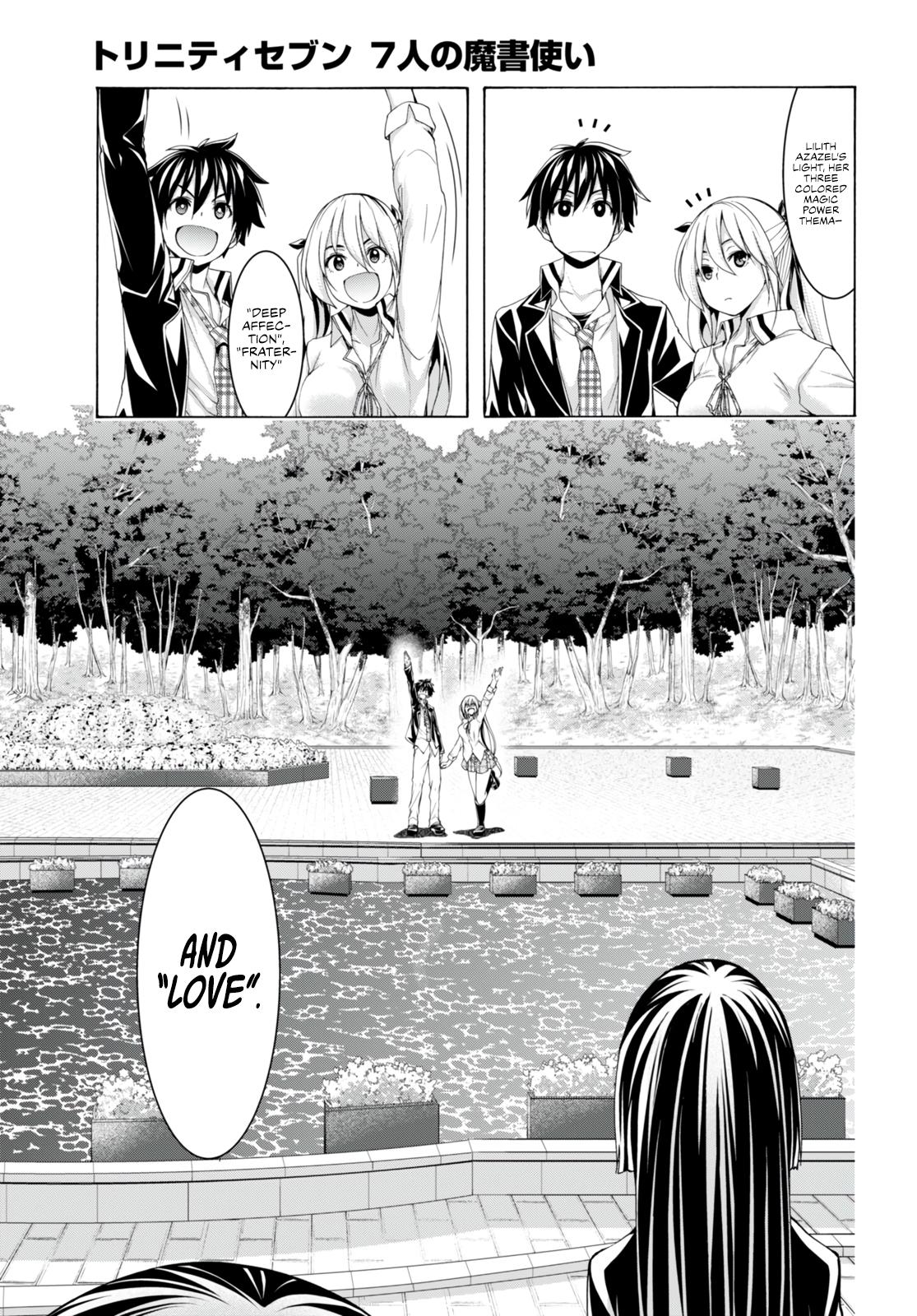 Trinity Seven: 7-Nin no Mahoutsukai Chap 138 - Next Chap 139