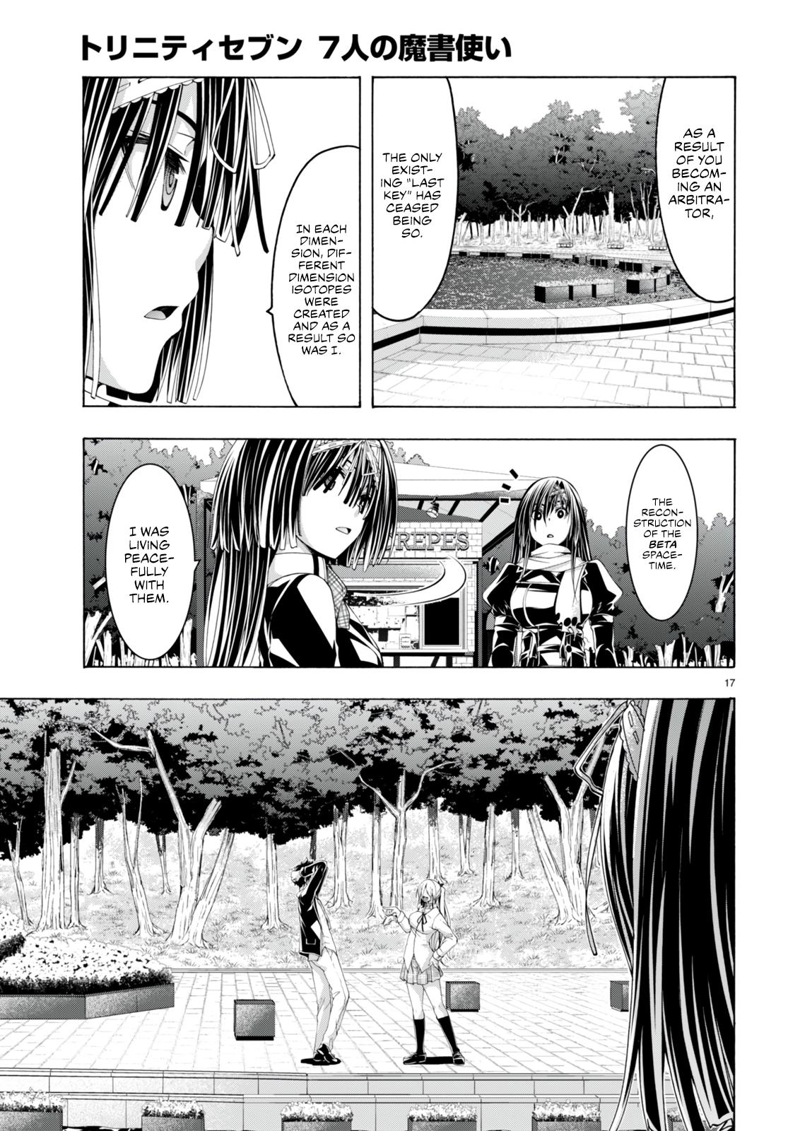 Trinity Seven: 7-Nin no Mahoutsukai Chap 138 - Next Chap 139