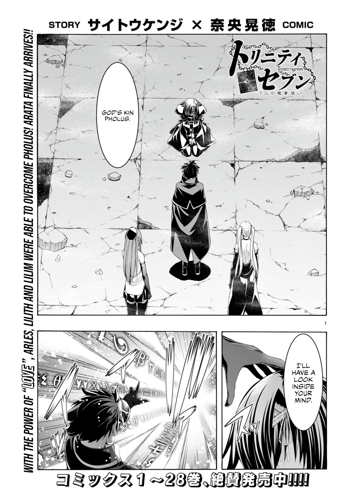 Trinity Seven: 7-Nin no Mahoutsukai Chap 139 - Next Chap 140