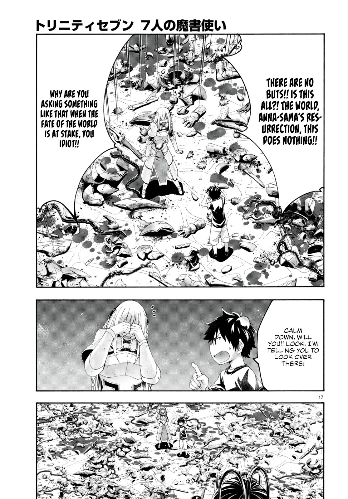 Trinity Seven: 7-Nin no Mahoutsukai Chap 130 - Next Chap 131