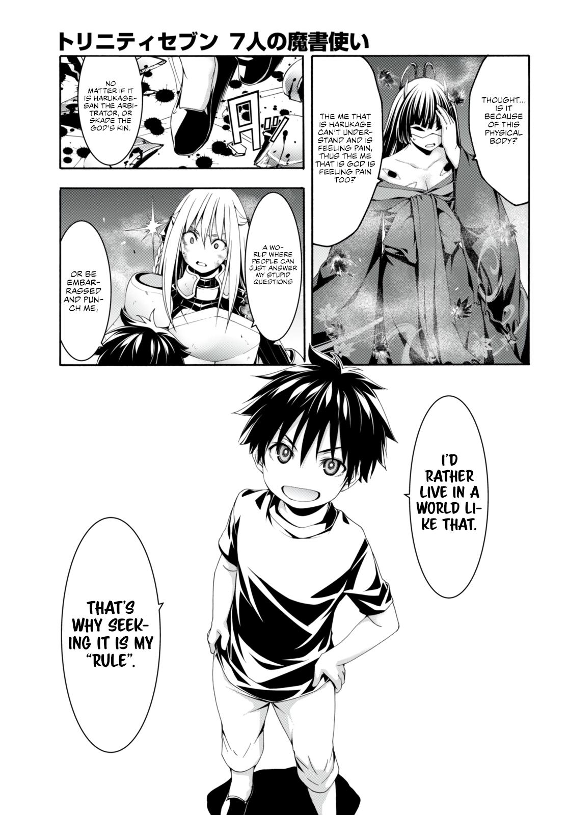 Trinity Seven: 7-Nin no Mahoutsukai Chap 130 - Next Chap 131