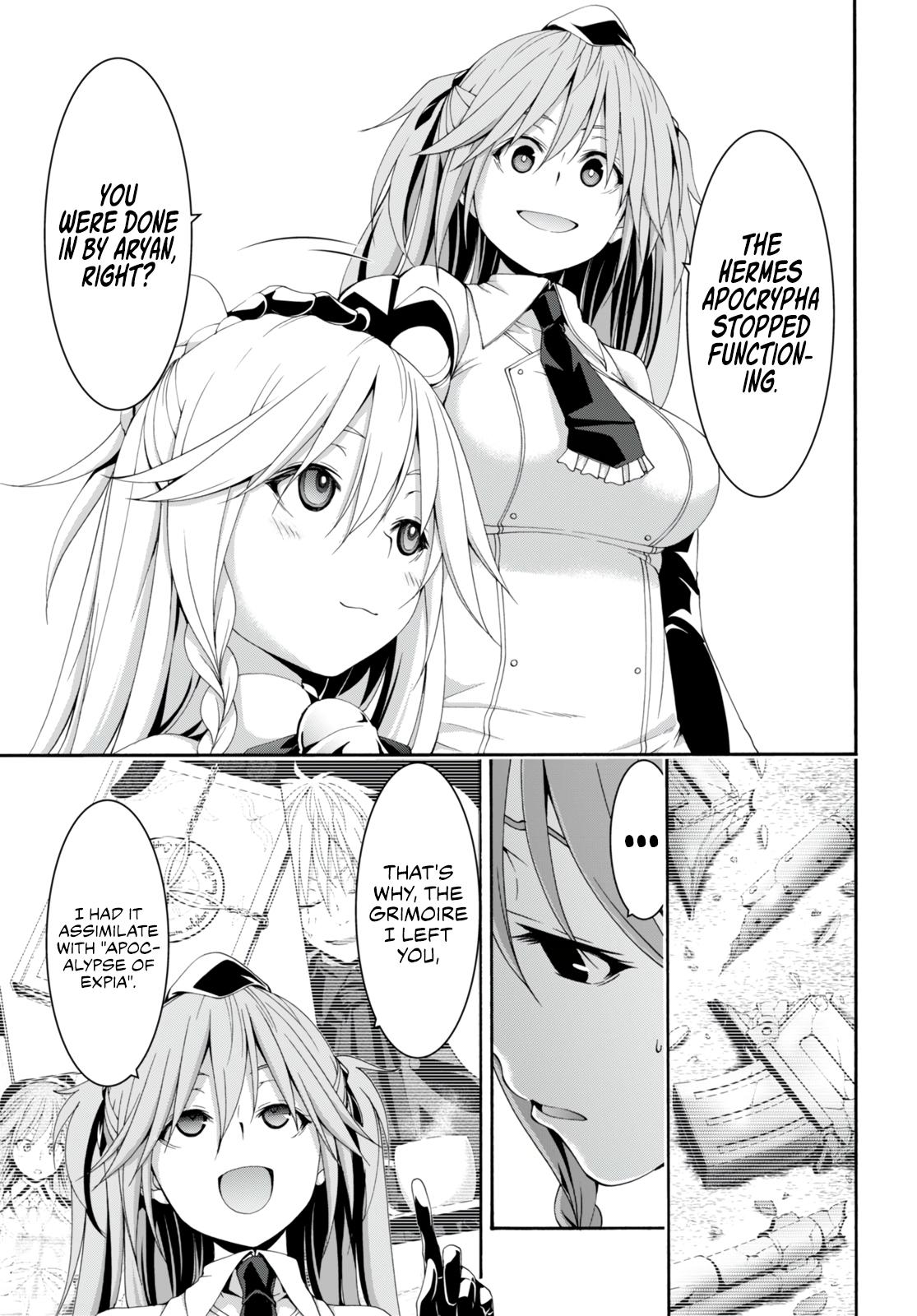 Trinity Seven: 7-Nin no Mahoutsukai Chap 132 - Next Chap 133