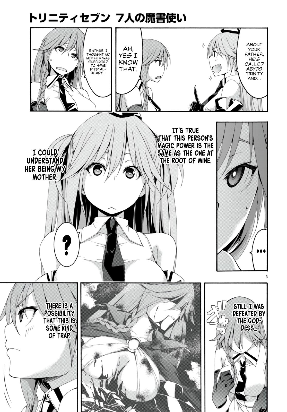Trinity Seven: 7-Nin no Mahoutsukai Chap 132 - Next Chap 133