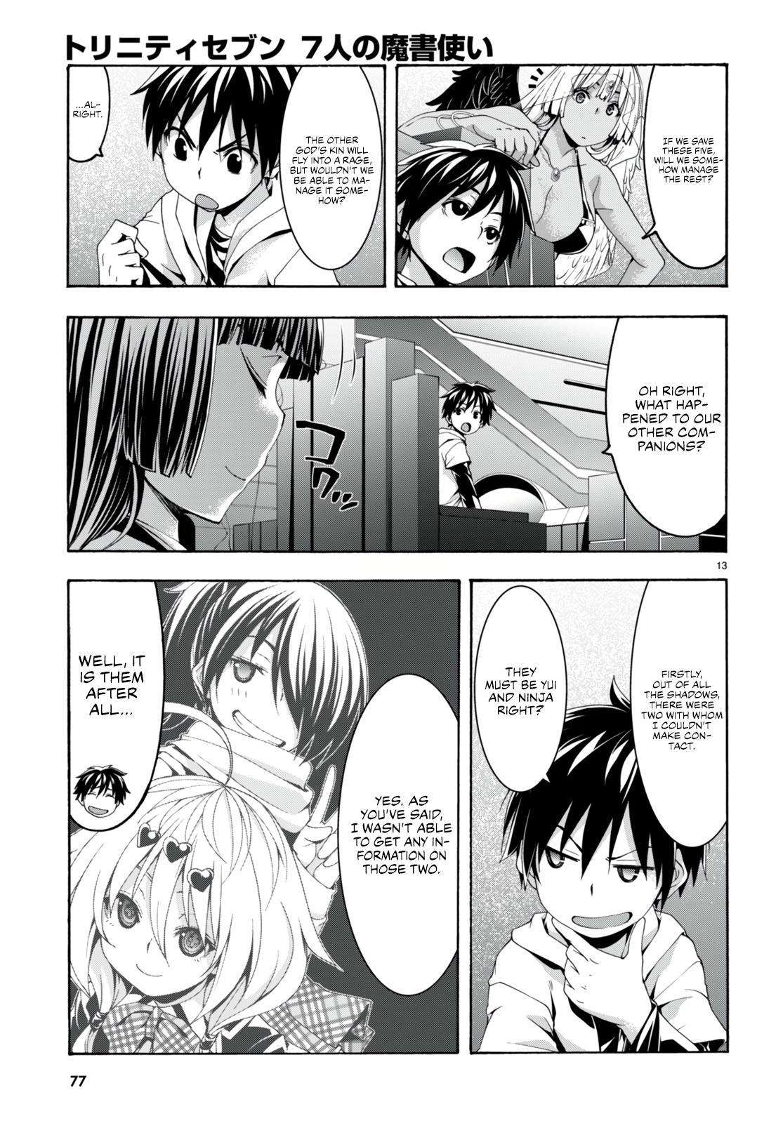 Trinity Seven: 7-Nin no Mahoutsukai Chap 133 - Next Chap 134