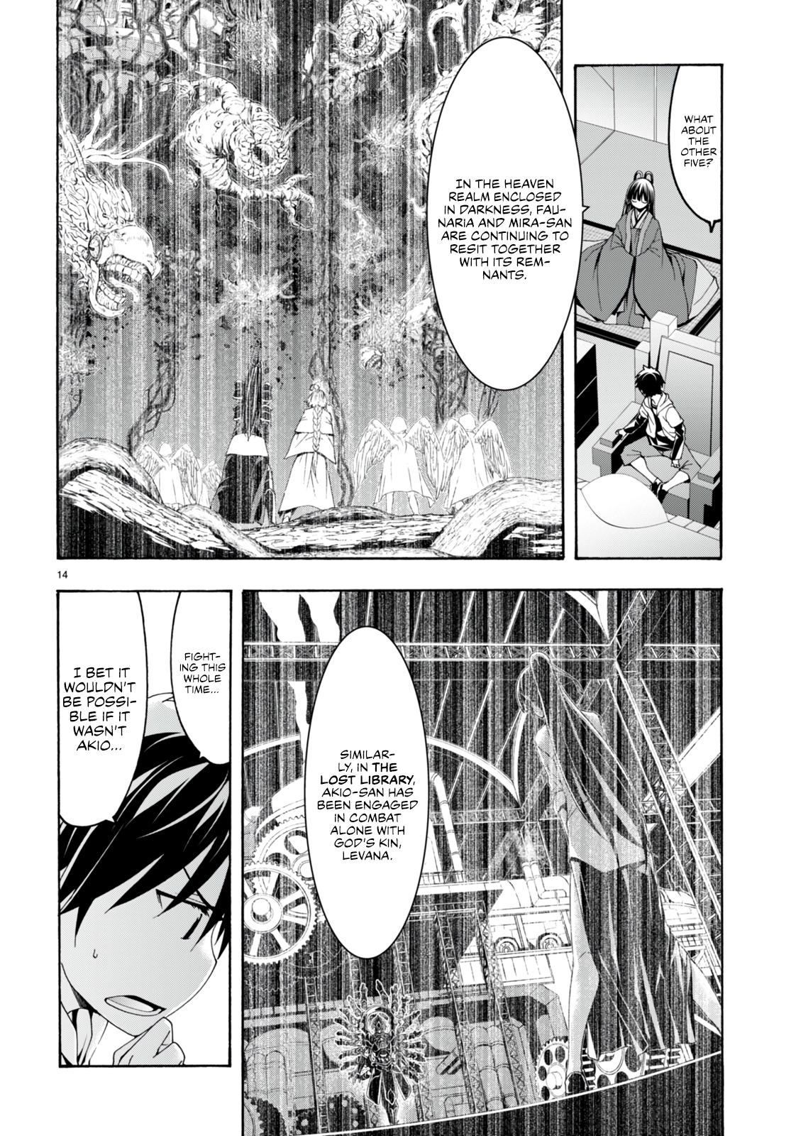 Trinity Seven: 7-Nin no Mahoutsukai Chap 133 - Next Chap 134