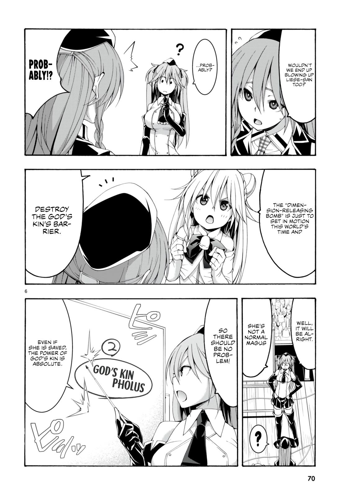 Trinity Seven: 7-Nin no Mahoutsukai Chap 133 - Next Chap 134