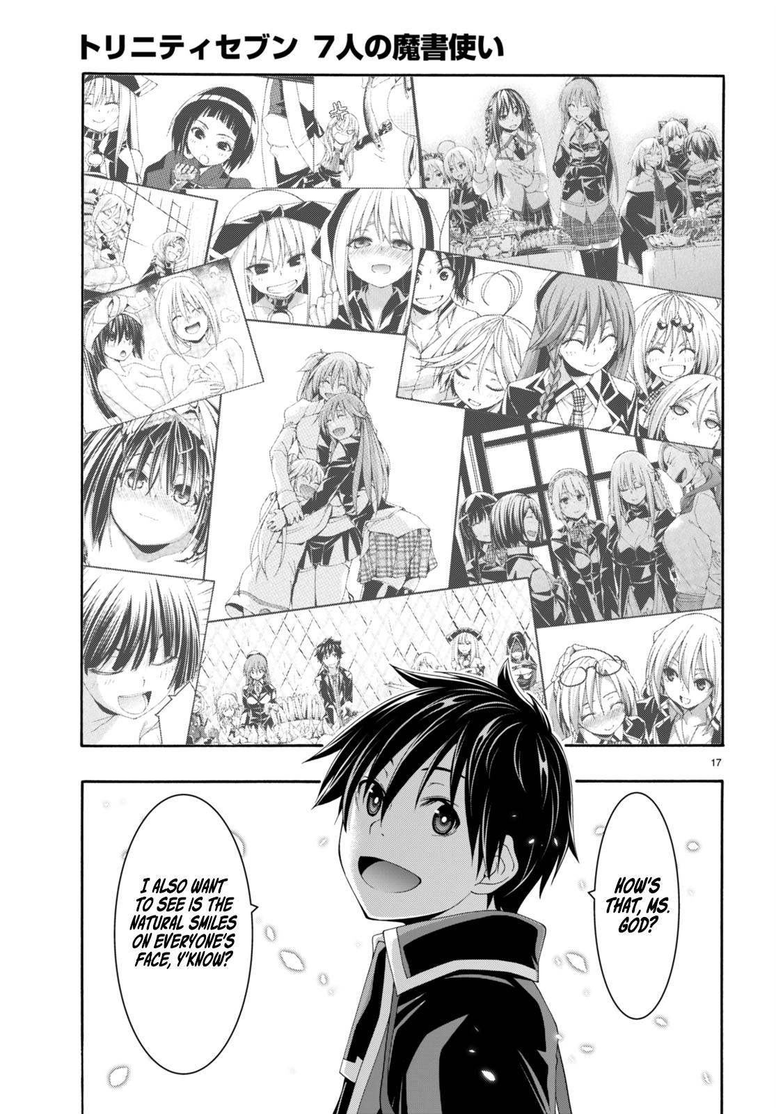 Trinity Seven: 7-Nin no Mahoutsukai Chap 144 - Next Chap 145