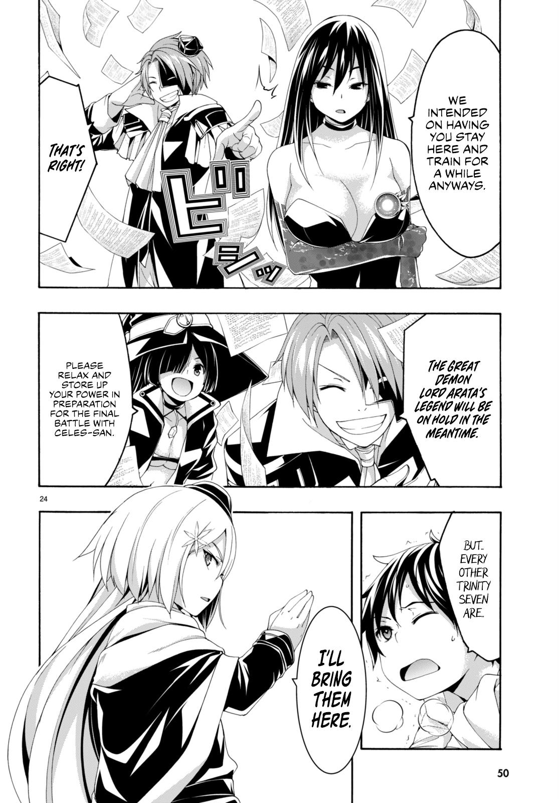 Trinity Seven: 7-Nin no Mahoutsukai Chap 144 - Next Chap 145