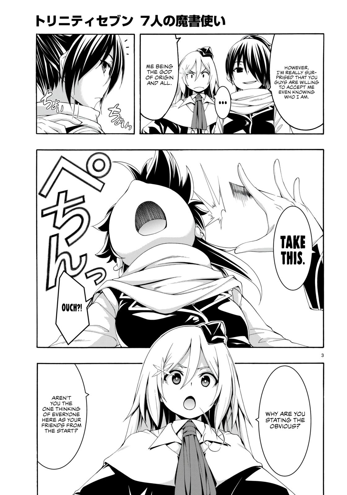 Trinity Seven: 7-Nin no Mahoutsukai Chap 145 - Next Chap 146