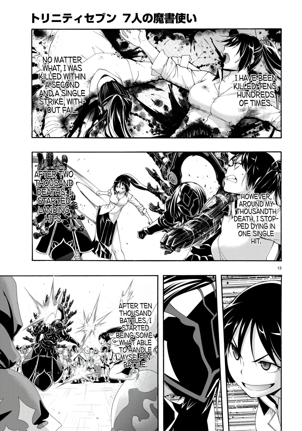 Trinity Seven: 7-Nin no Mahoutsukai Chap 146 - Next Chap 147