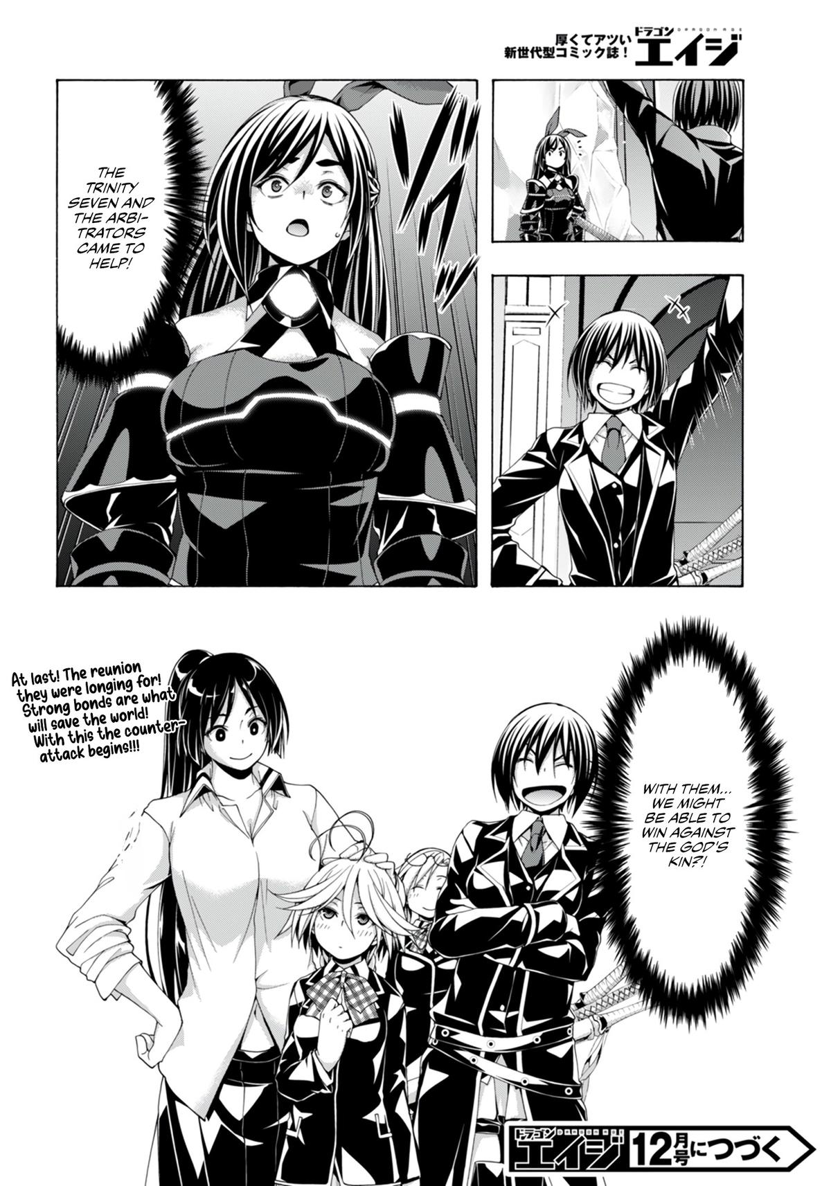 Trinity Seven: 7-Nin no Mahoutsukai Chap 148 - Next Chap 149