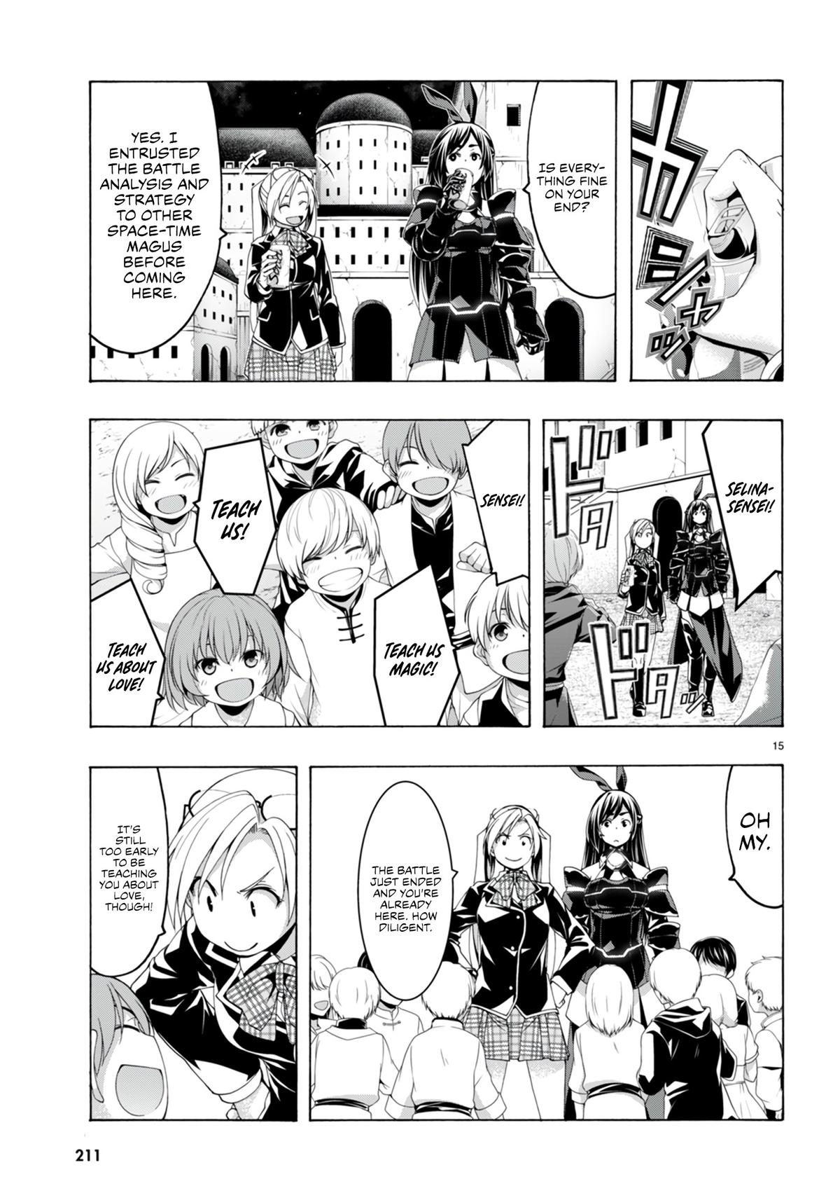 Trinity Seven: 7-Nin no Mahoutsukai Chap 148 - Next Chap 149