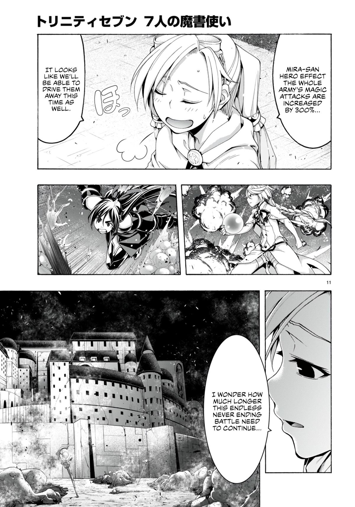 Trinity Seven: 7-Nin no Mahoutsukai Chap 148 - Next Chap 149