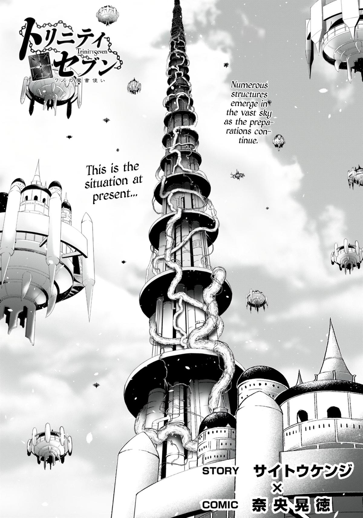 Trinity Seven: 7-Nin no Mahoutsukai Chap 148 - Next Chap 149