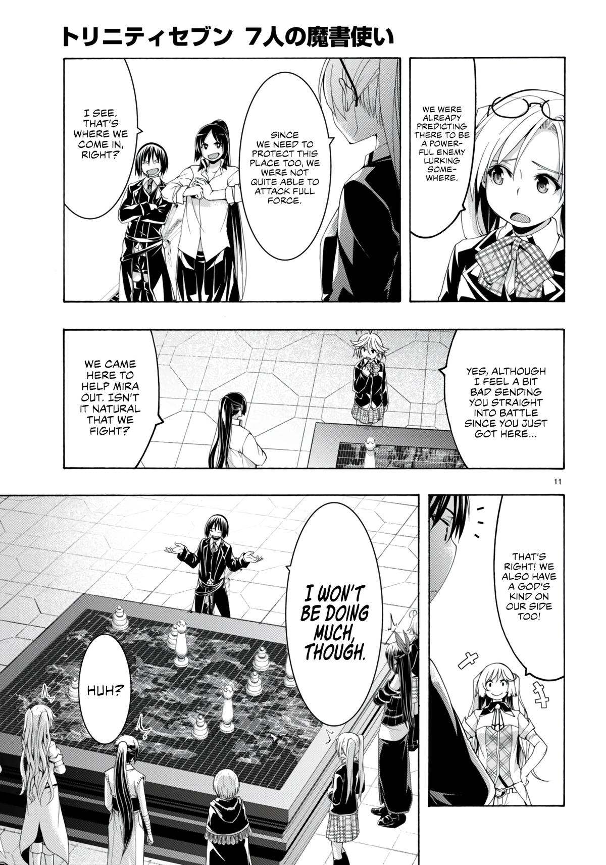 Trinity Seven: 7-Nin no Mahoutsukai Chap 149 - Next Chap 150