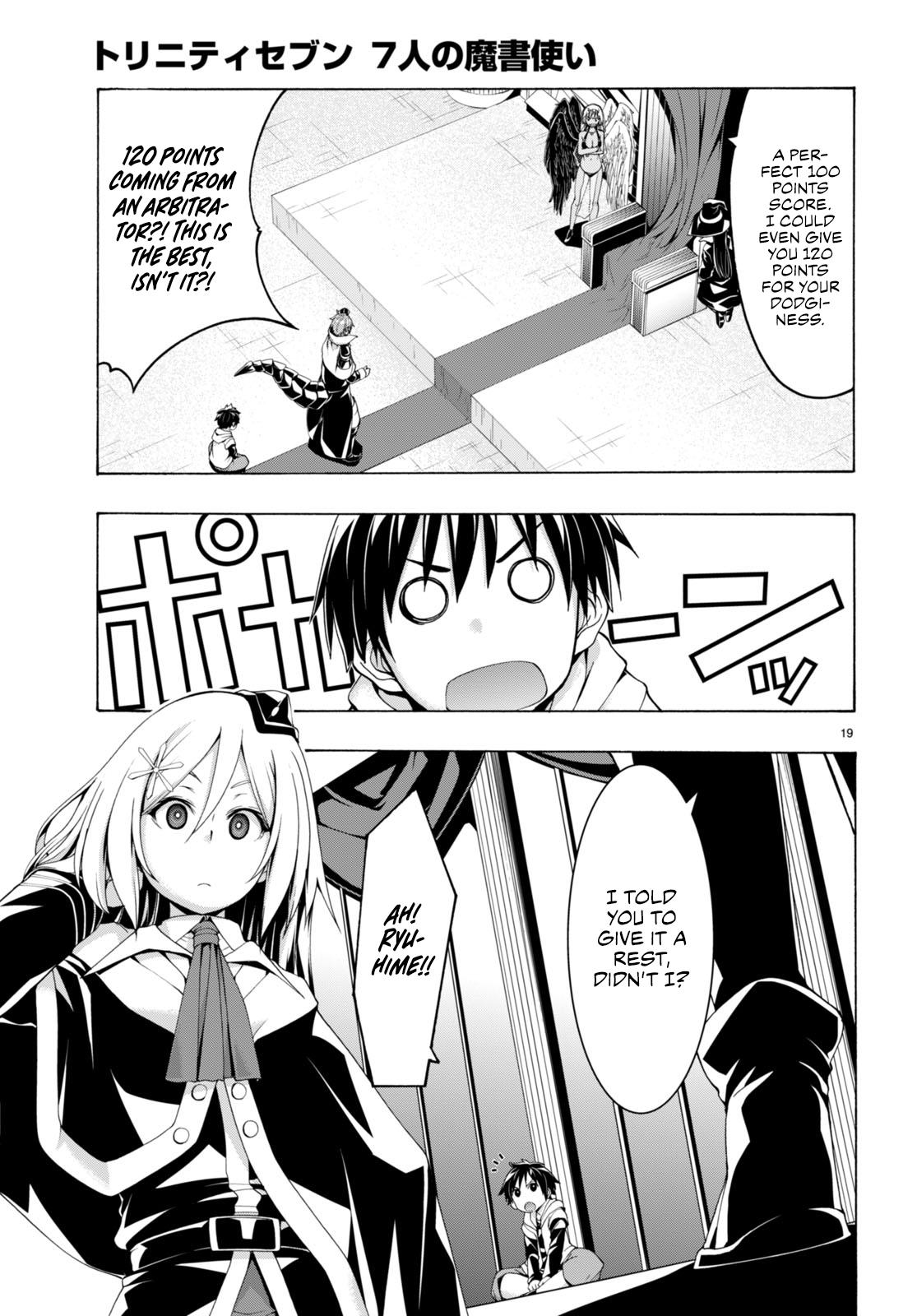Trinity Seven: 7-Nin no Mahoutsukai Chap 140 - Next Chap 141