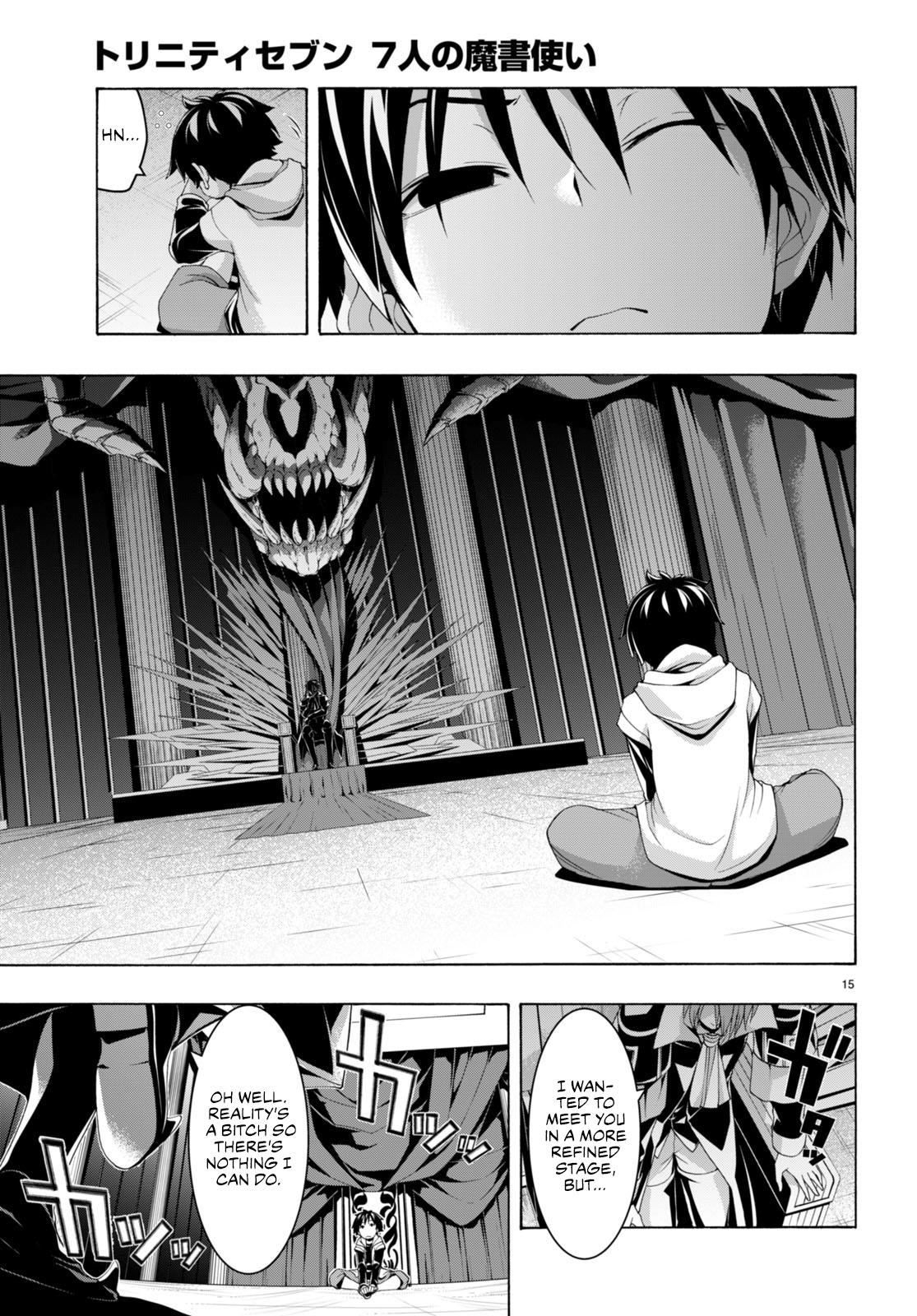 Trinity Seven: 7-Nin no Mahoutsukai Chap 140 - Next Chap 141