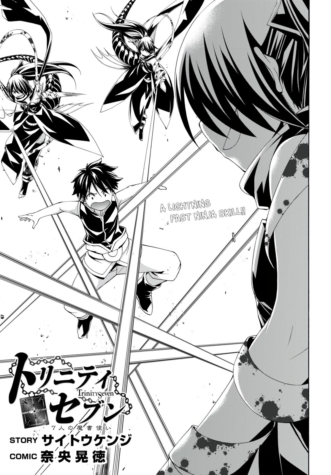 Trinity Seven: 7-Nin no Mahoutsukai Chap 142 - Next Chap 143